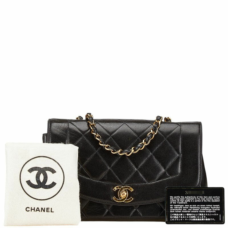 Chanel Diana22 Lambskin Chain Shoulder Bag