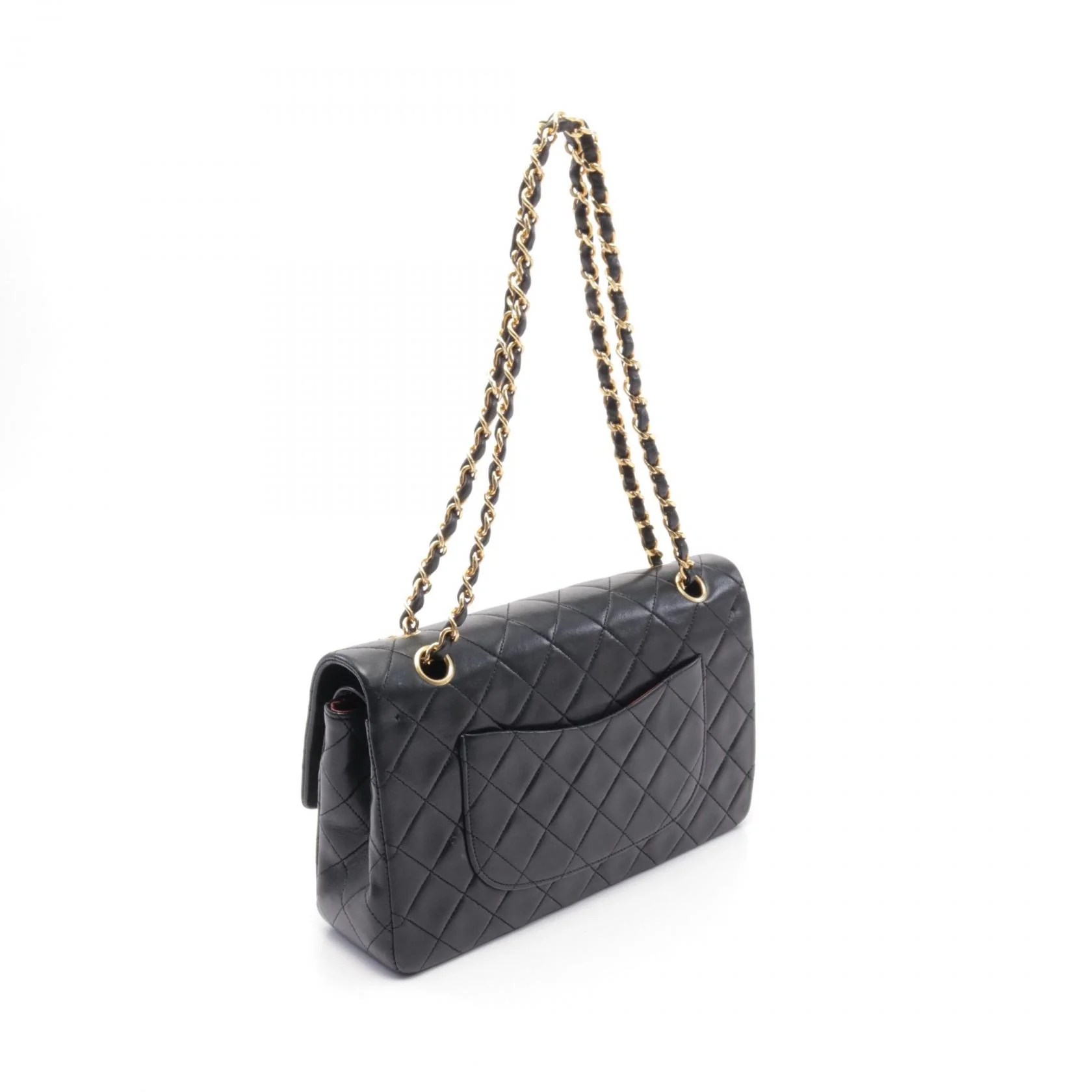 Chanel Lambskin Matelasse Flap Bag A01112