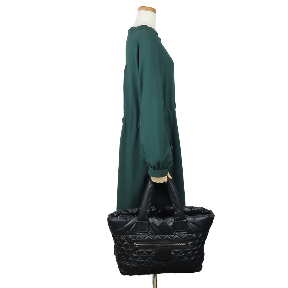 Chanel Cococoon Nylon Tote Bag Black