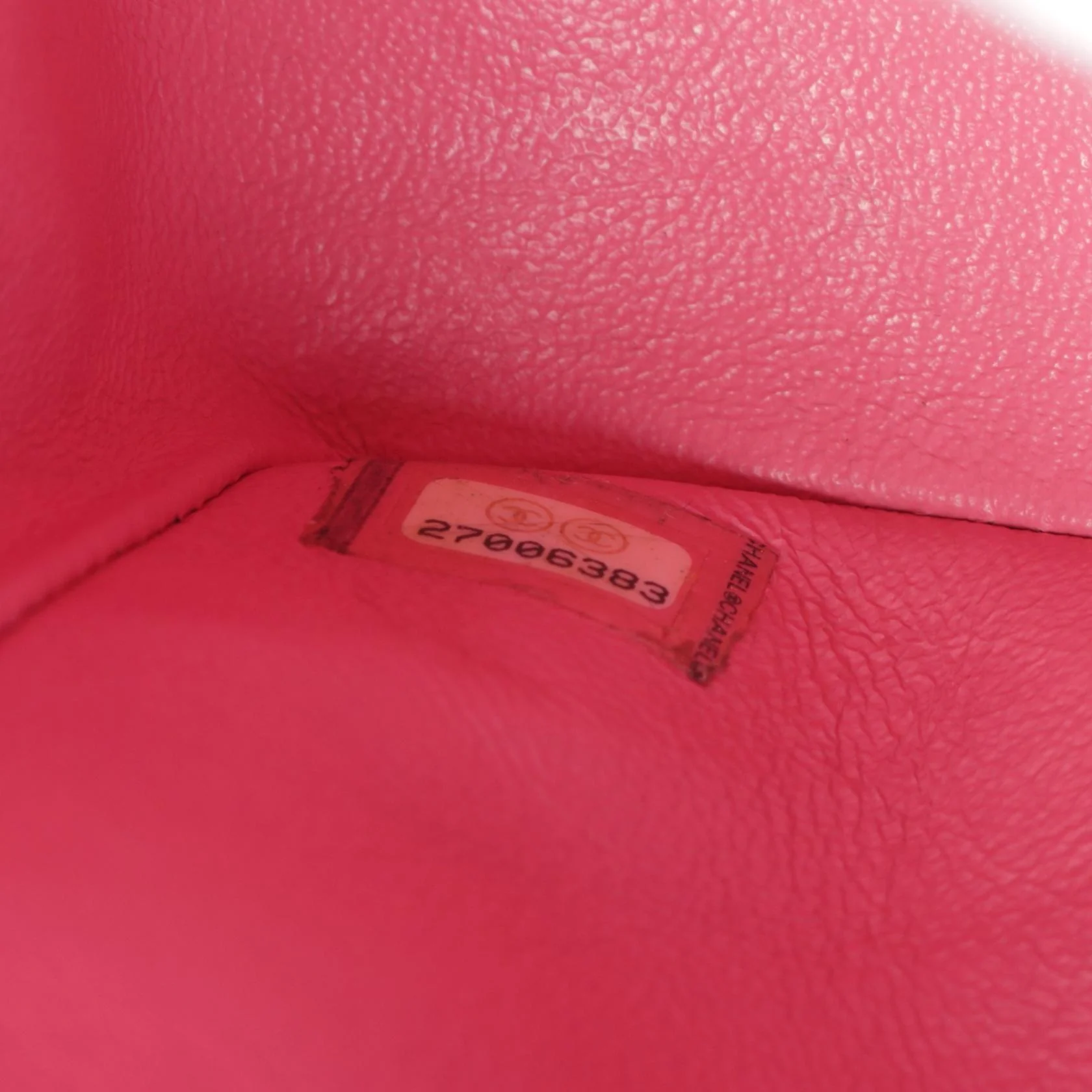 Chanel Chevron V-Stitch Lambskin Shoulder Bag