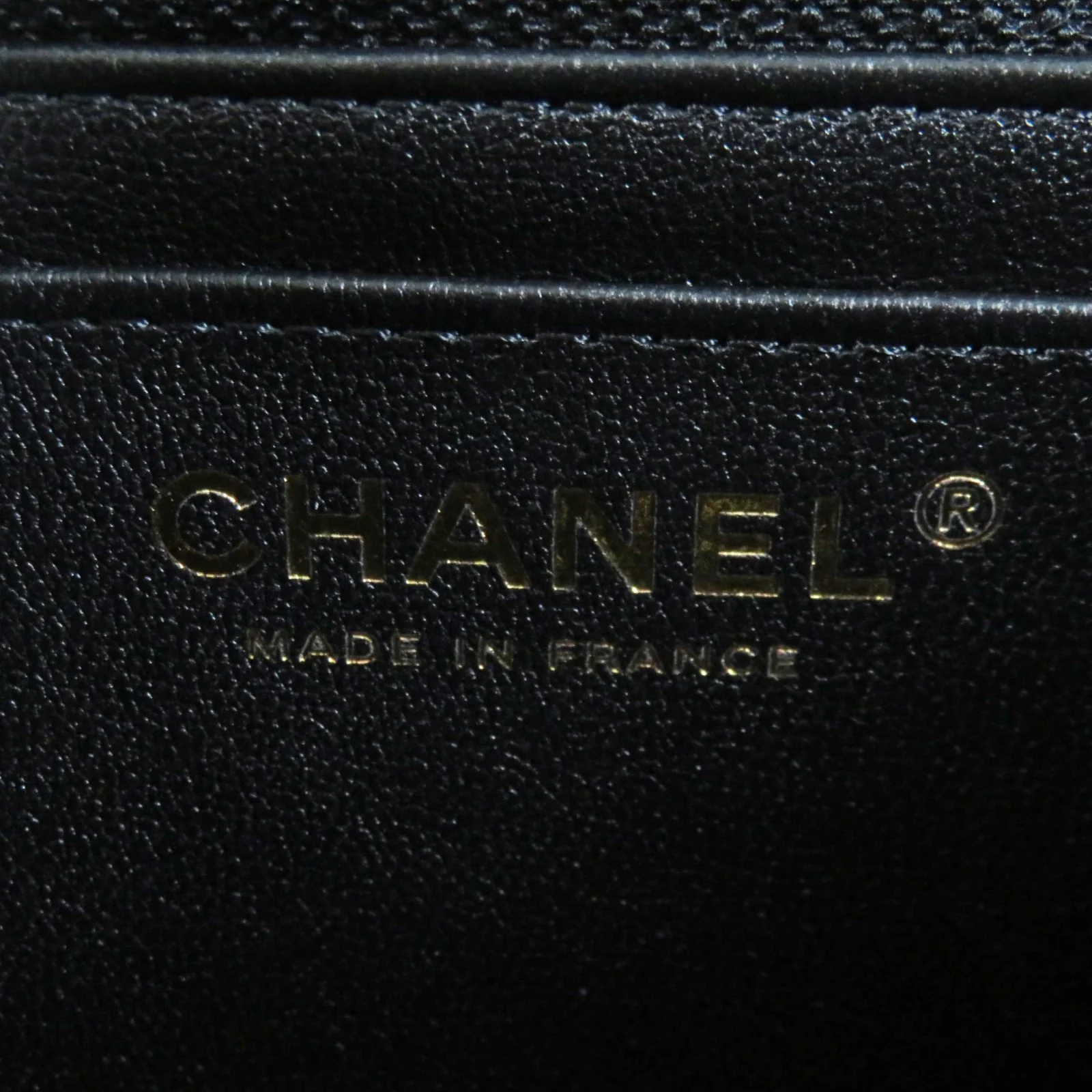 Chanel Mini Matelasse Chain Bag Black