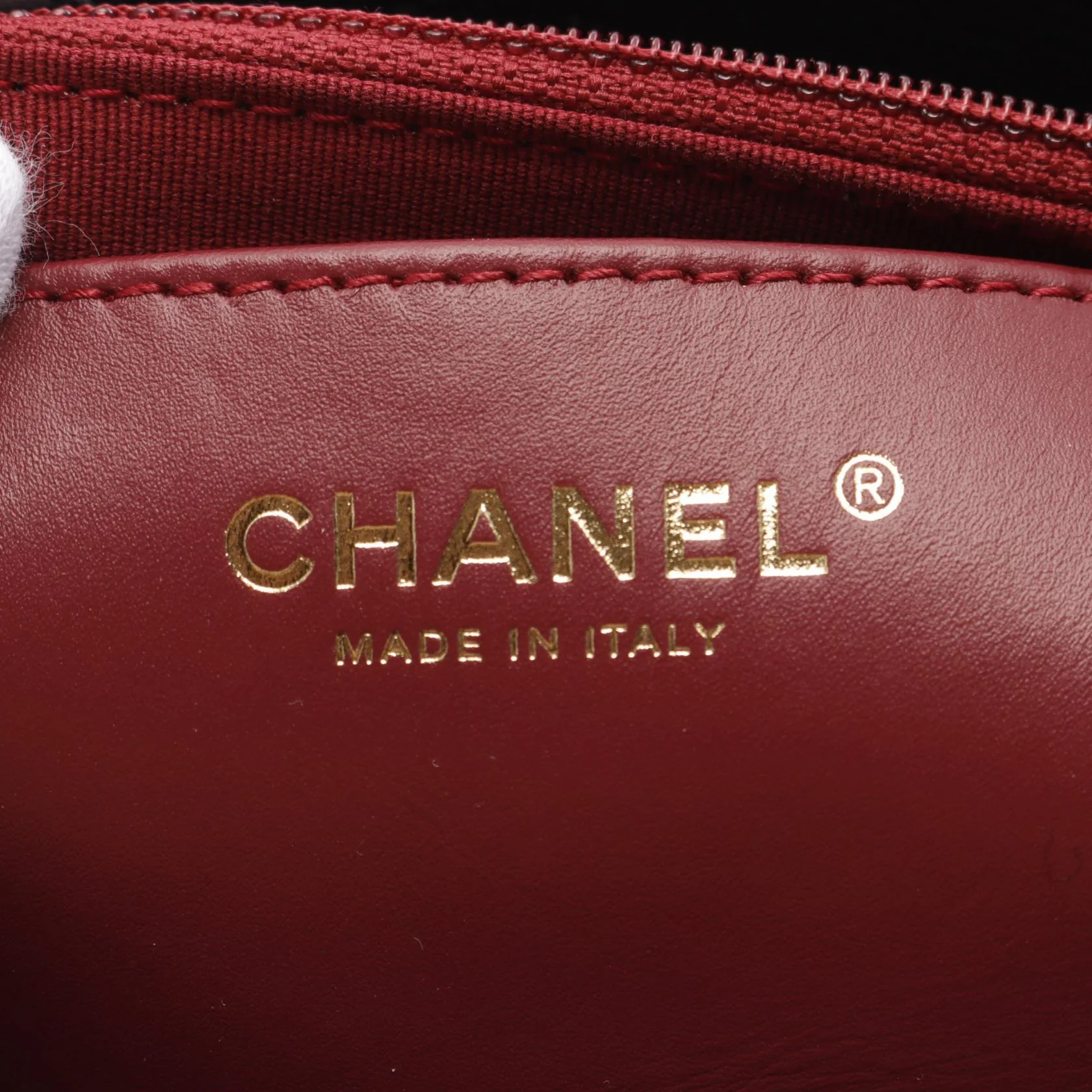 Chanel Leather Matelasse Chain Shoulder Bag