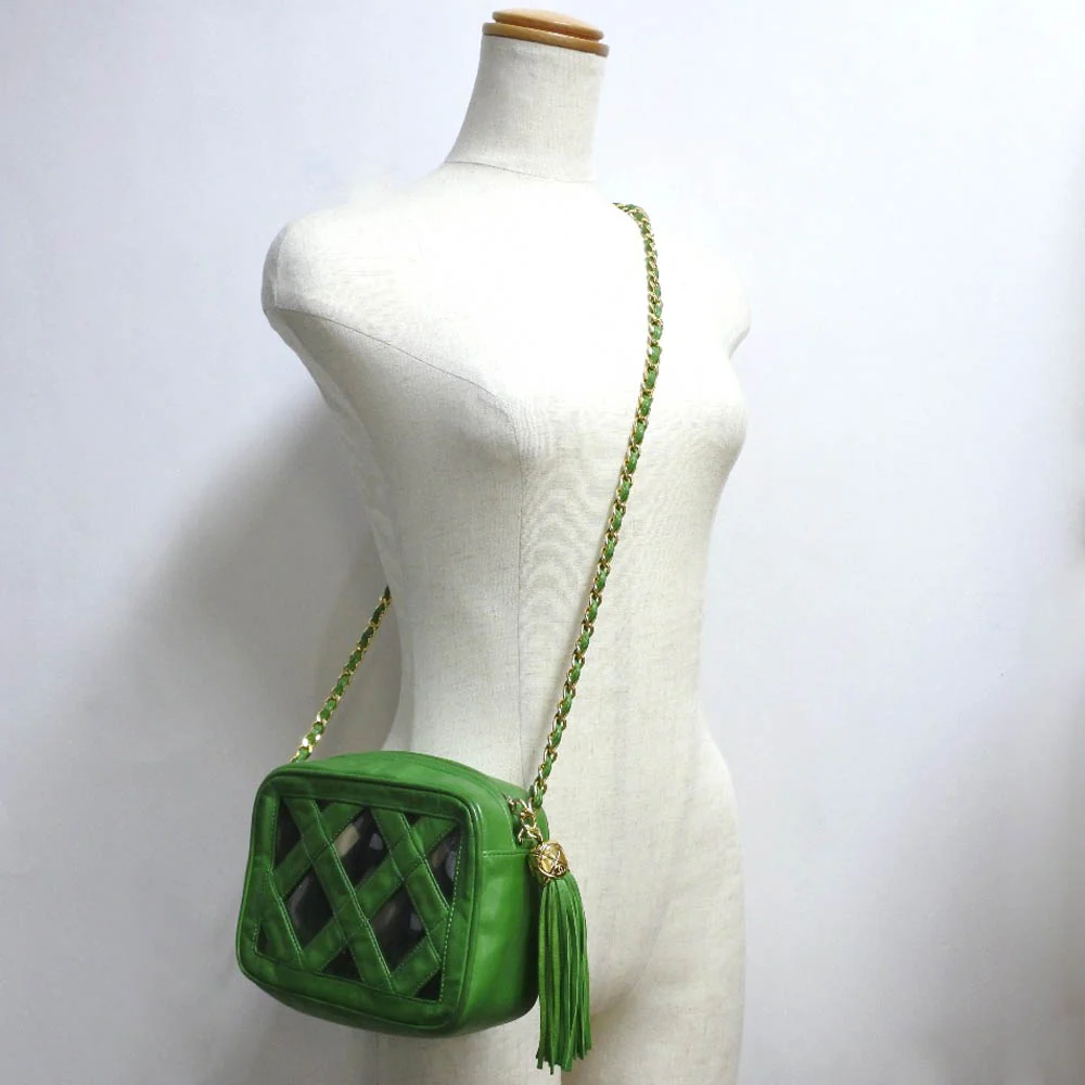 Chanel Lambskin Chain Shoulder Bag
