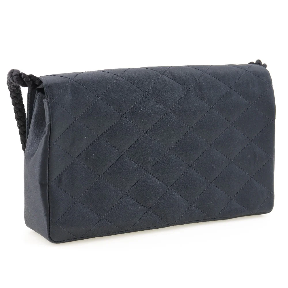 Chanel Satin Shoulder Bag 1985