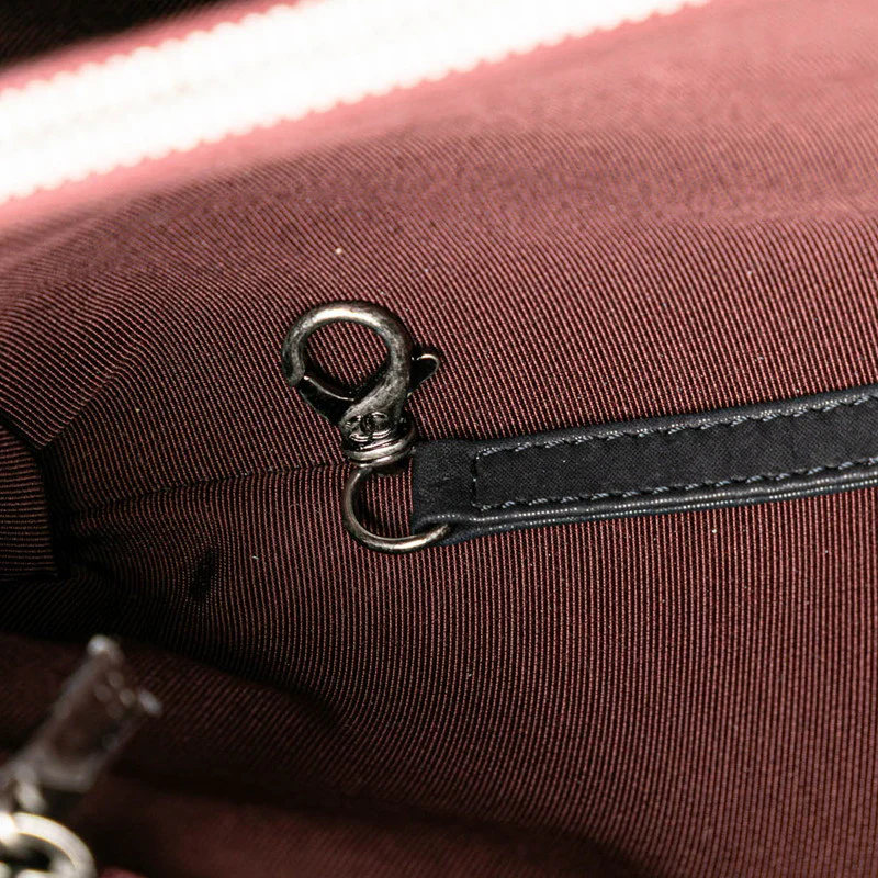 Chanel Boy Shearling Leather Chain Handbag
