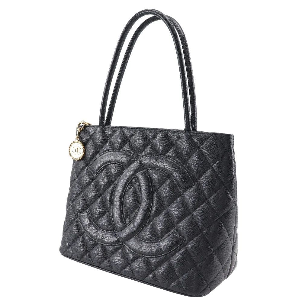 Chanel Caviar Skin Reissue Tote Bag A01804