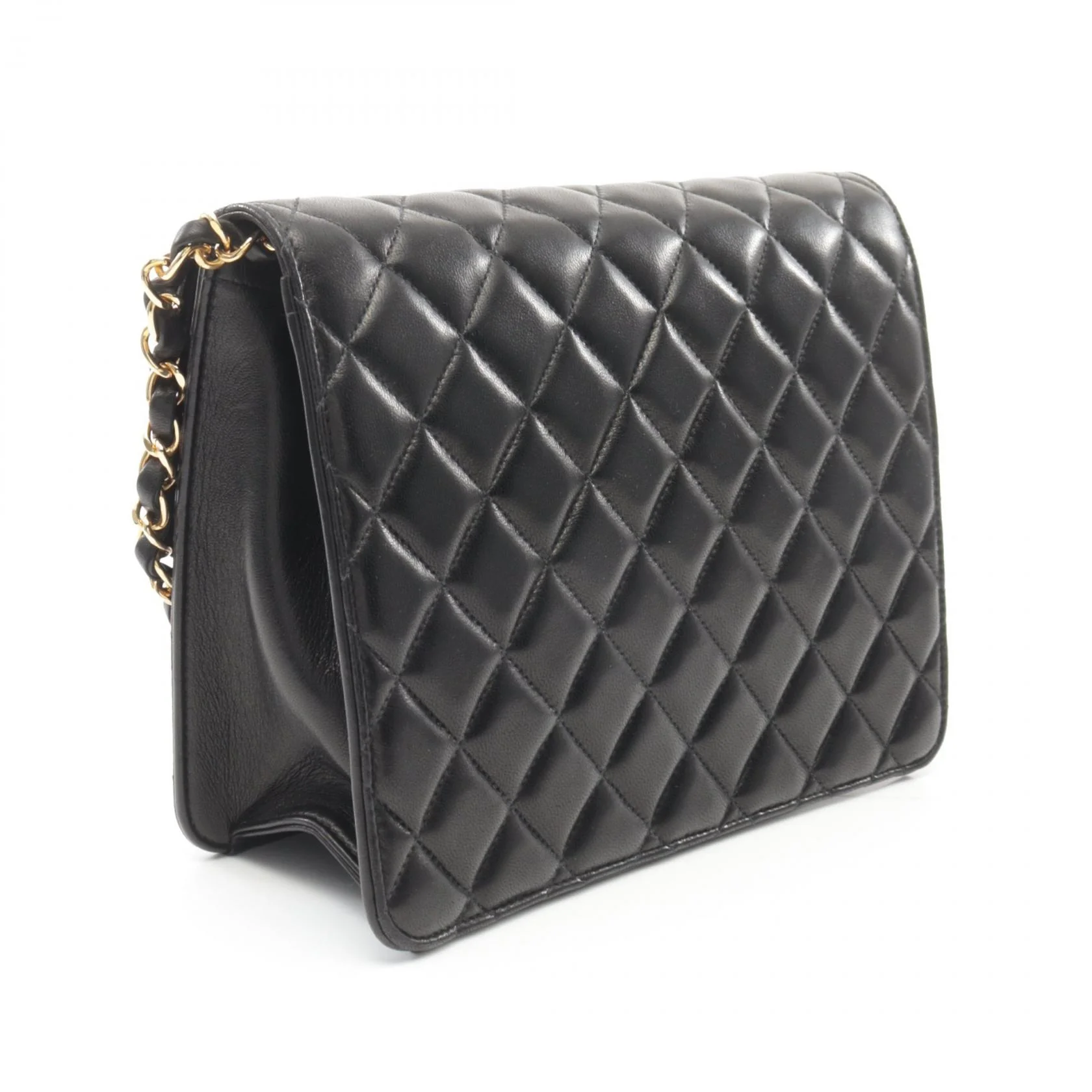 Chanel Lambskin Matelasse Single Flap Bag