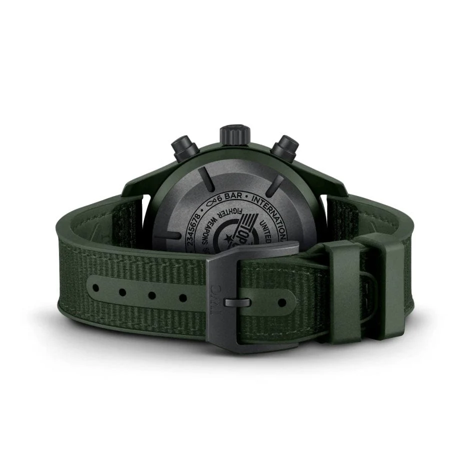 Pilot��s Watch Chronograph Top Gun Edition ��Woodland�� IW389106