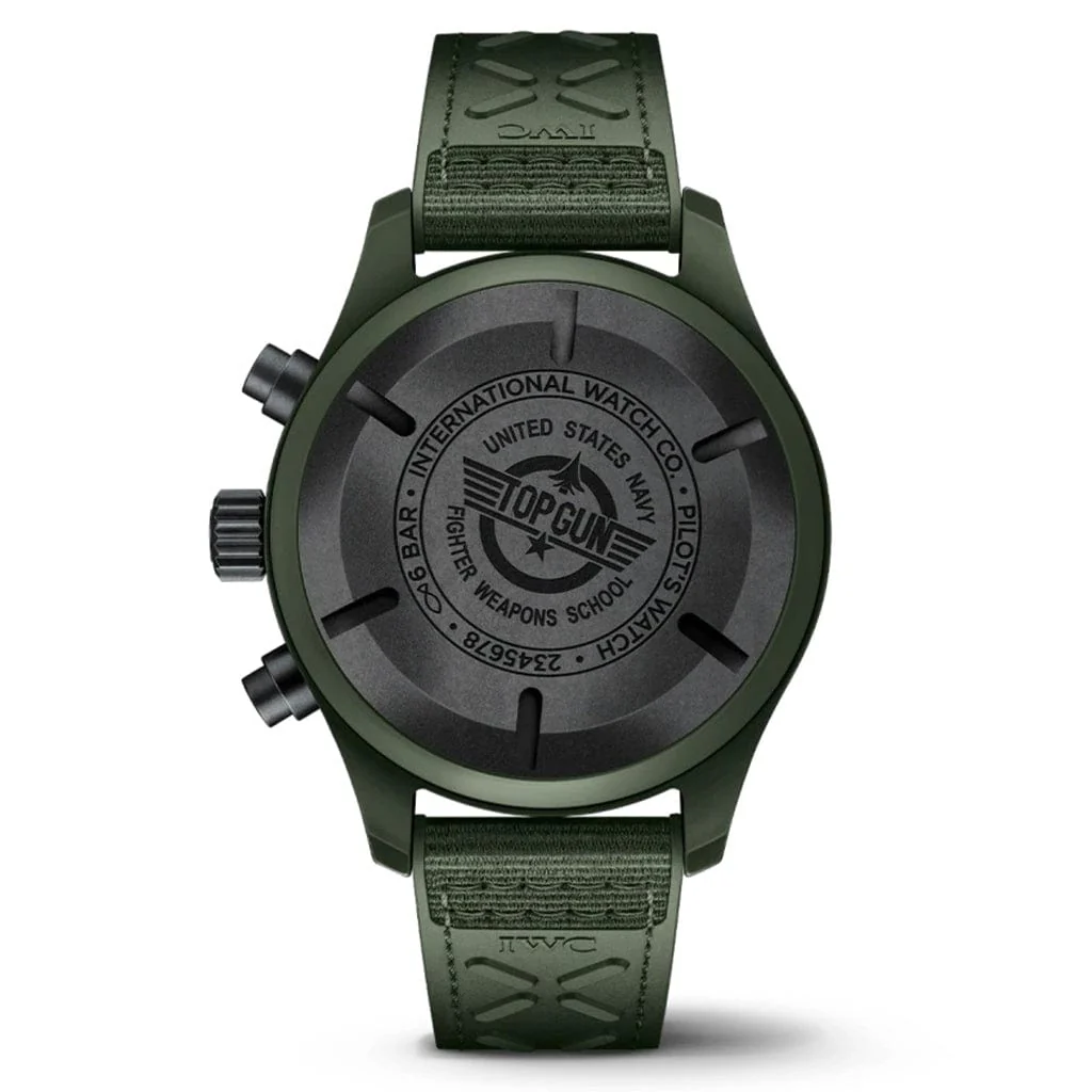 Pilot��s Watch Chronograph Top Gun Edition ��Woodland�� IW389106