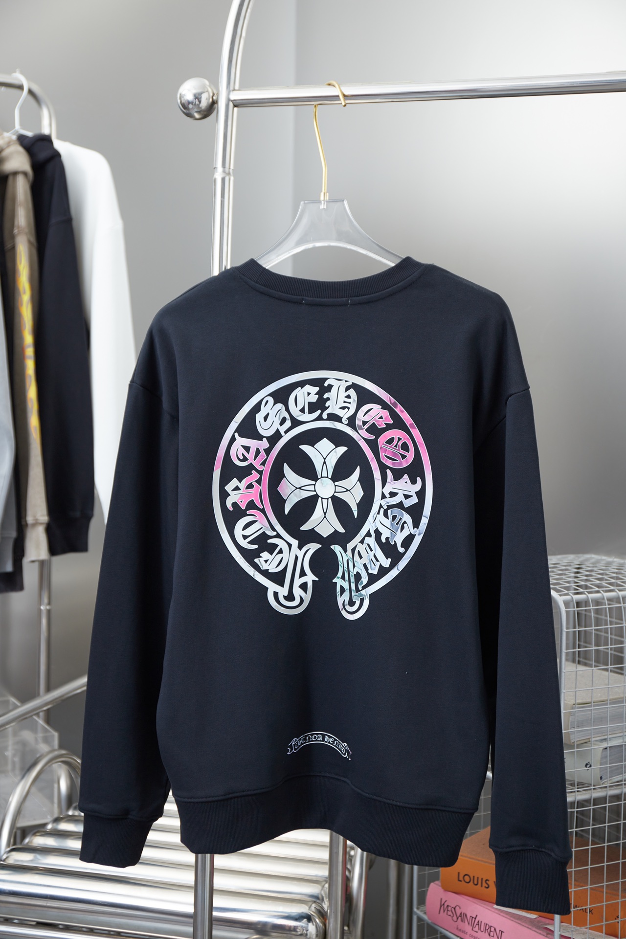 75_Chrome Heart Crewneck