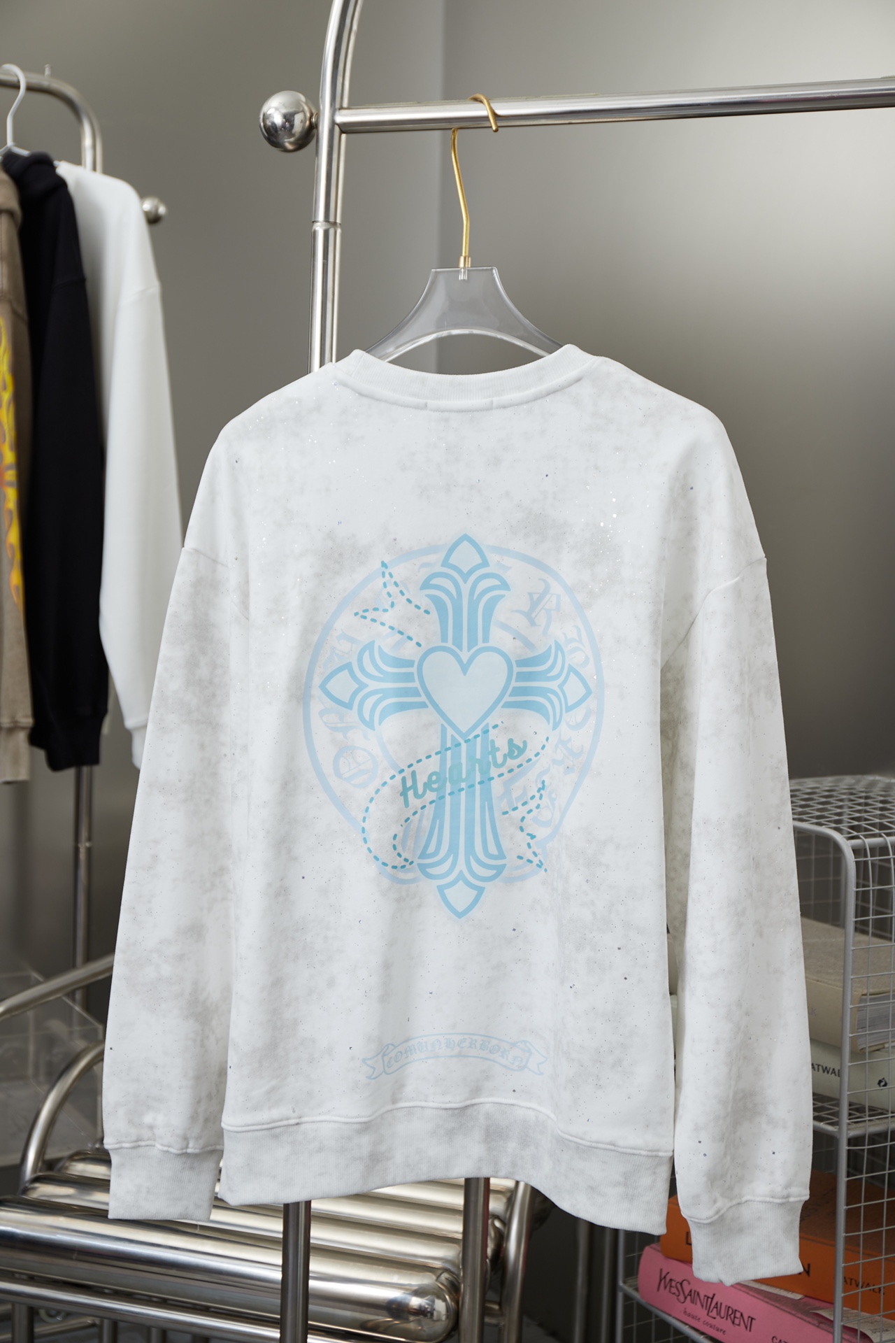 100_Chrome Heart Crewneck