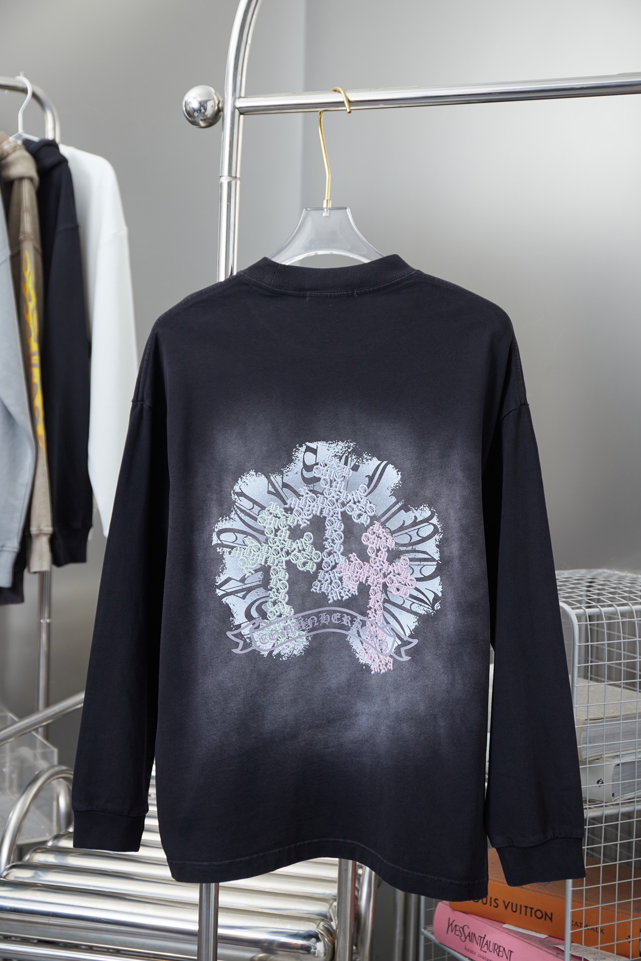 80_Chrome Heart Crewneck