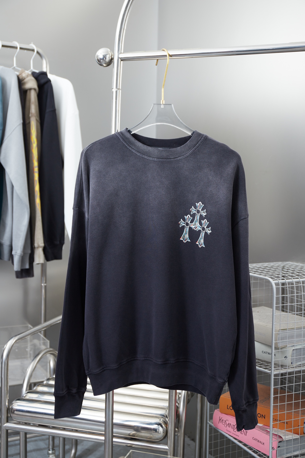 105_Chrome Heart Crewneck