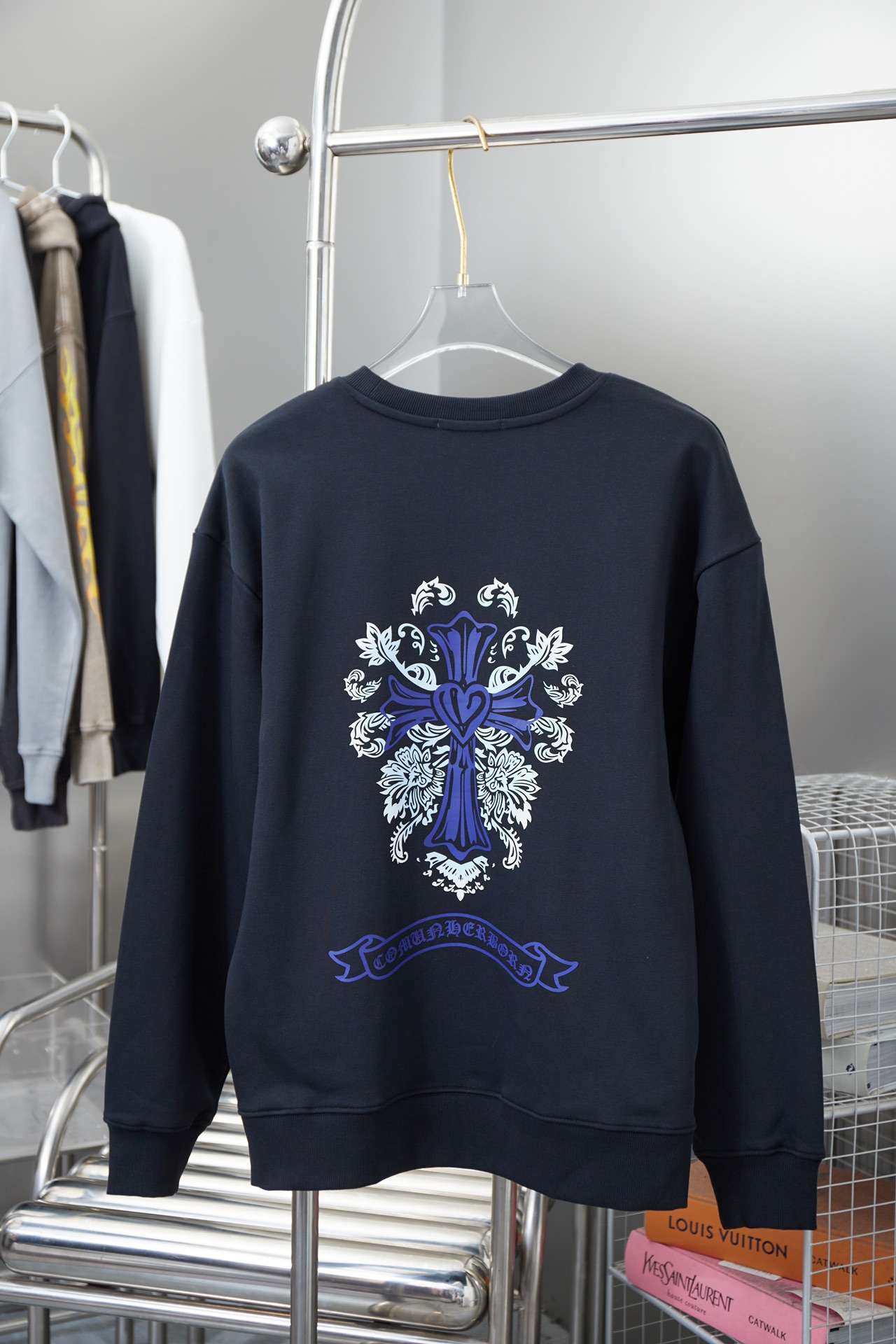73_Chrome Heart Crewneck