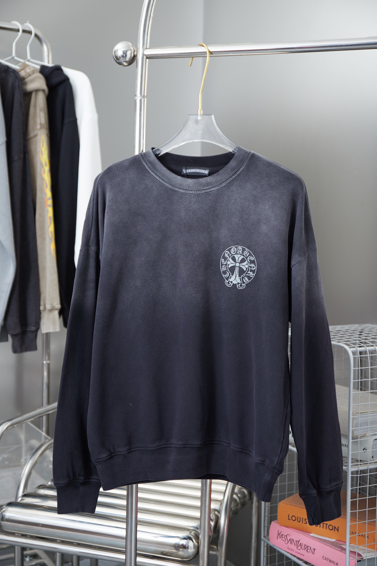 87_Chrome Heart Crewneck