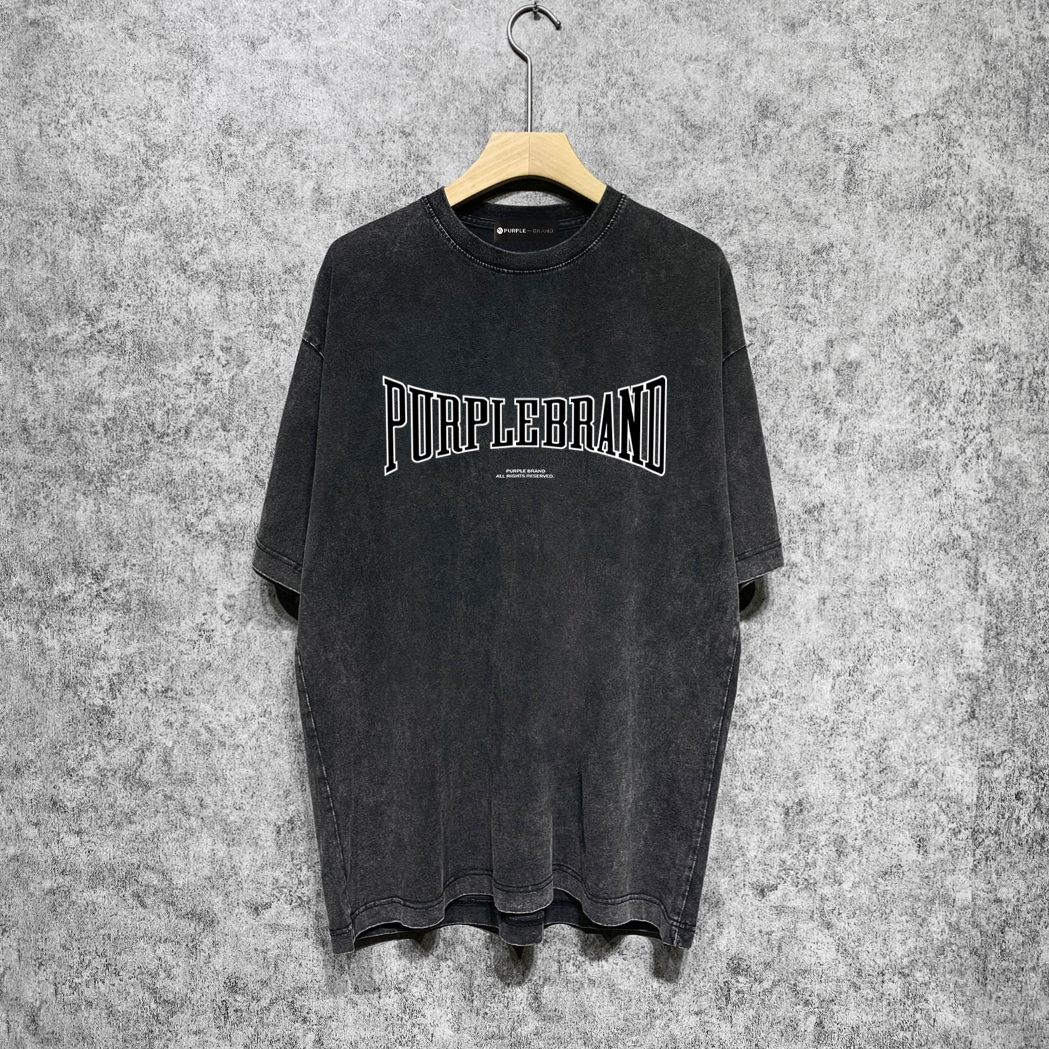81_Purple Brand T-shirt 2 Colors