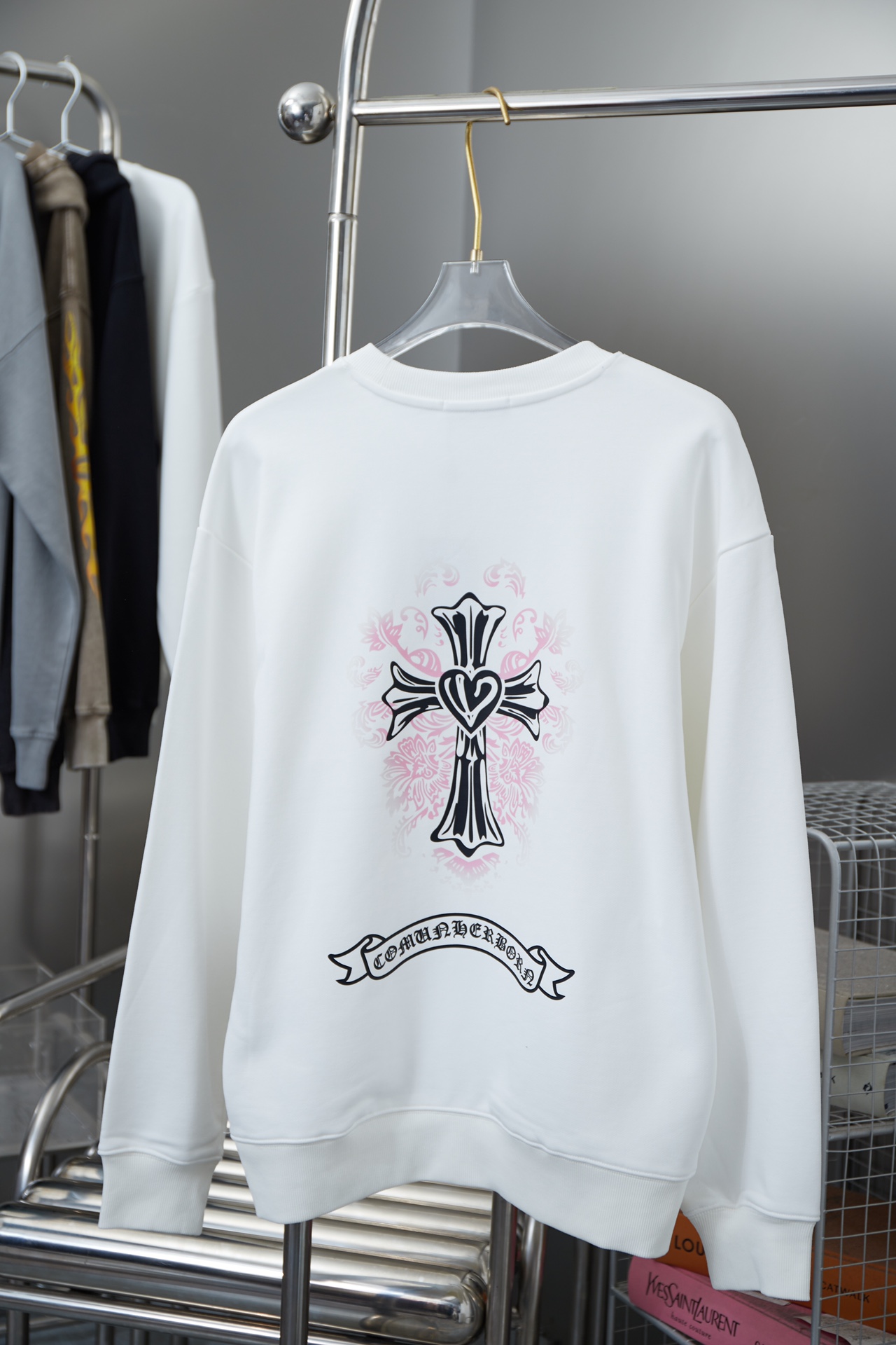 72_Chrome Heart Crewneck