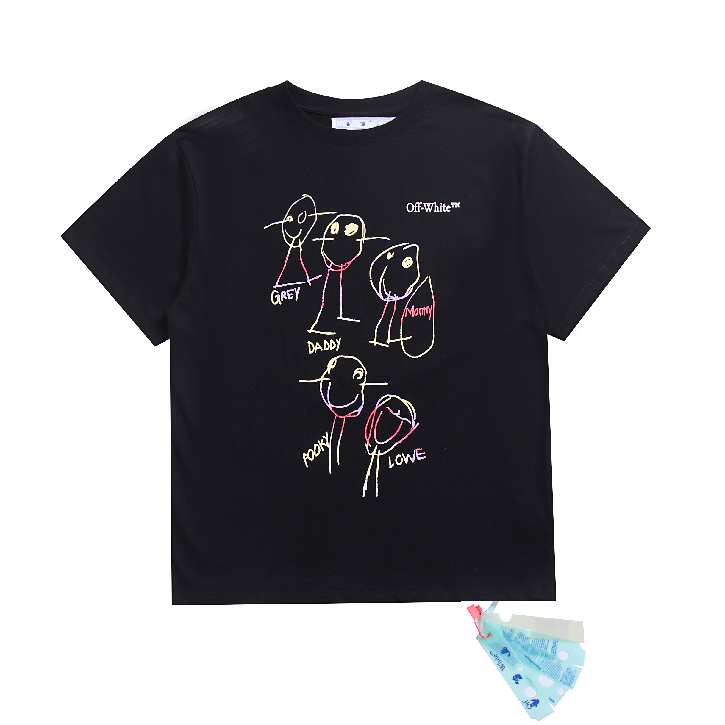 98_2700 Off-White T-shirt 2 Colors