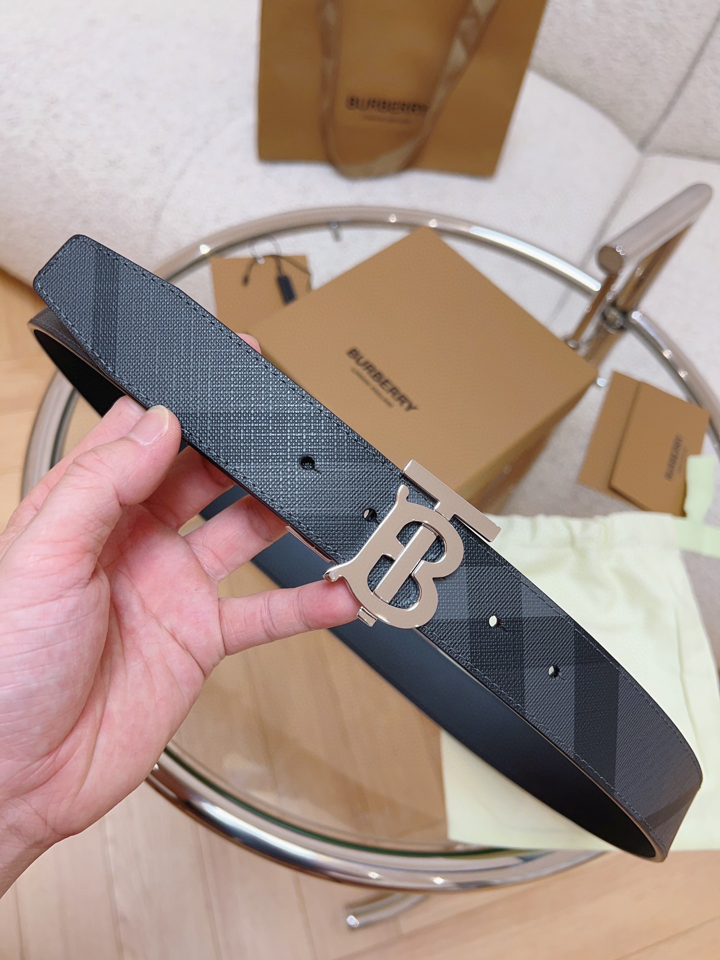 63_Burberry Belt