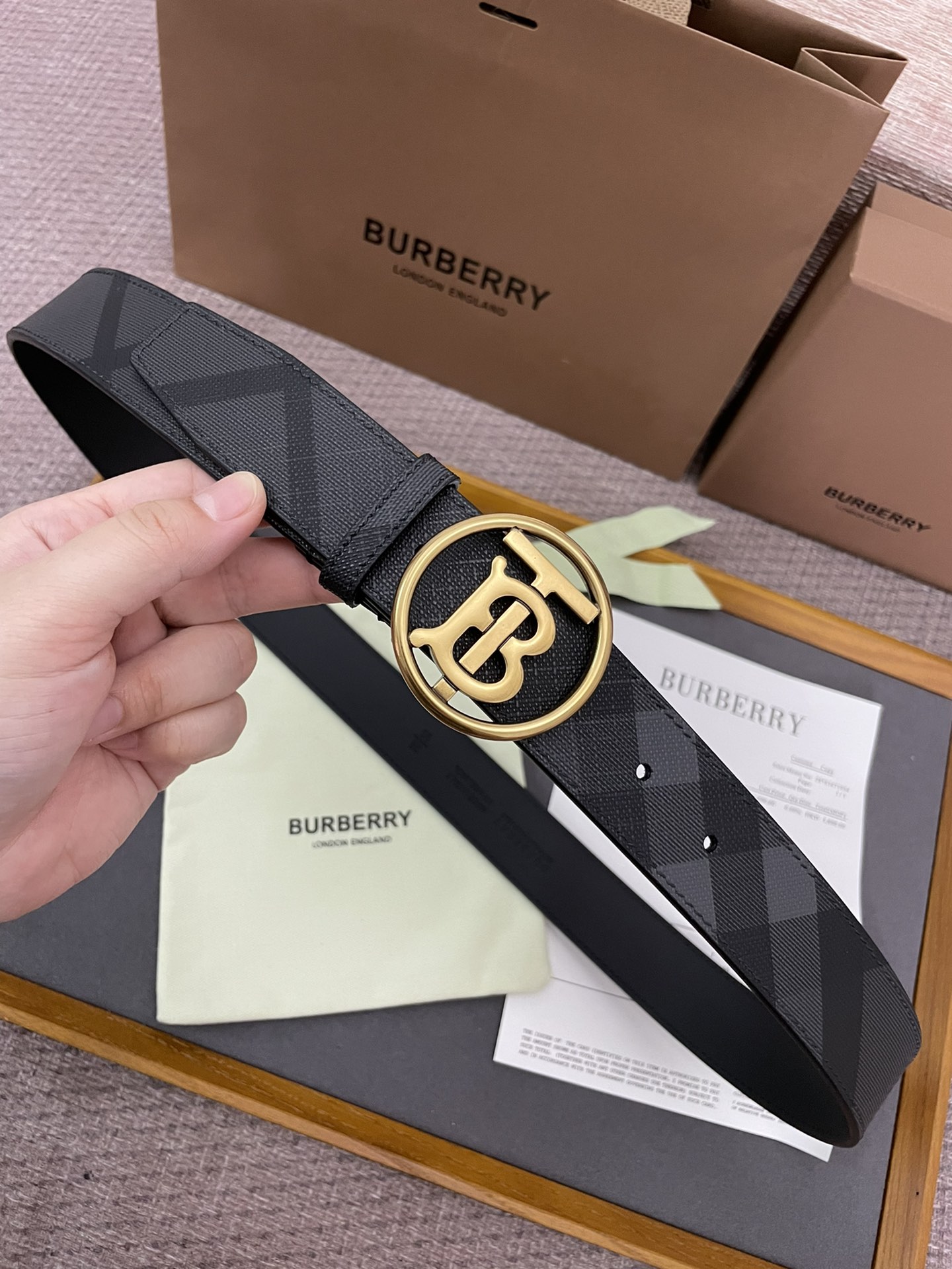 50_Burberry Belt
