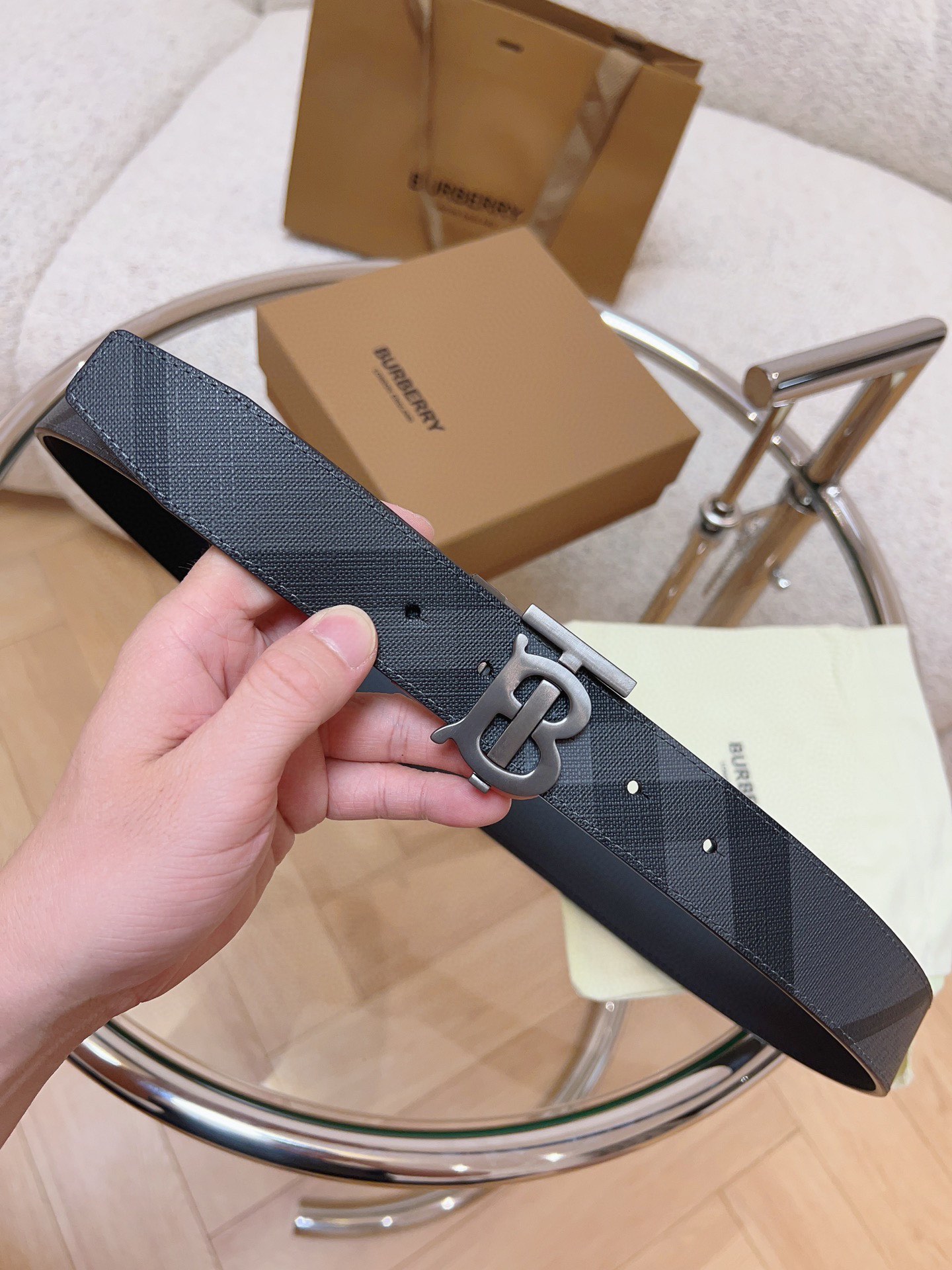 64_Burberry Belt