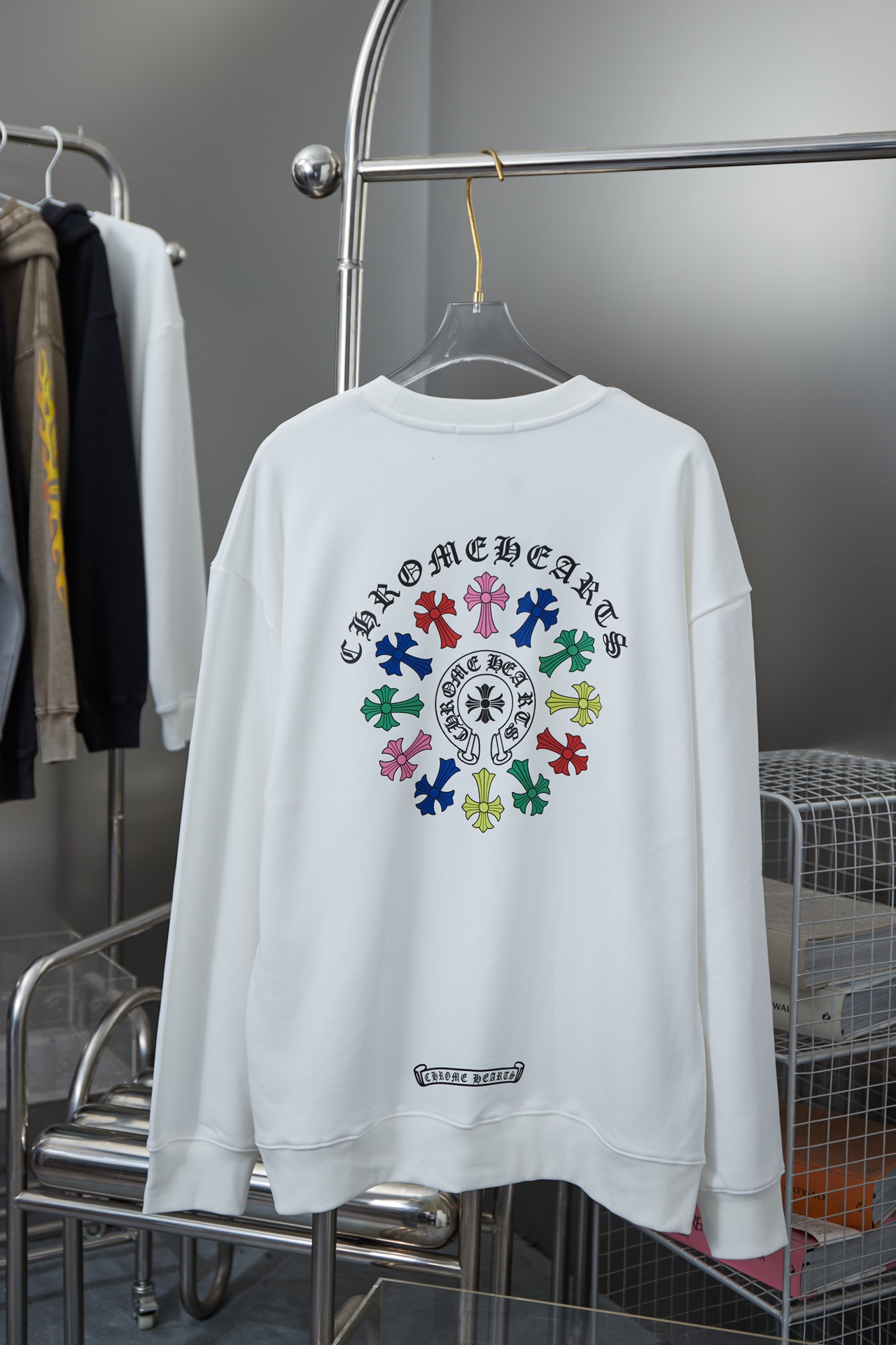76_Chrome Heart Crewneck
