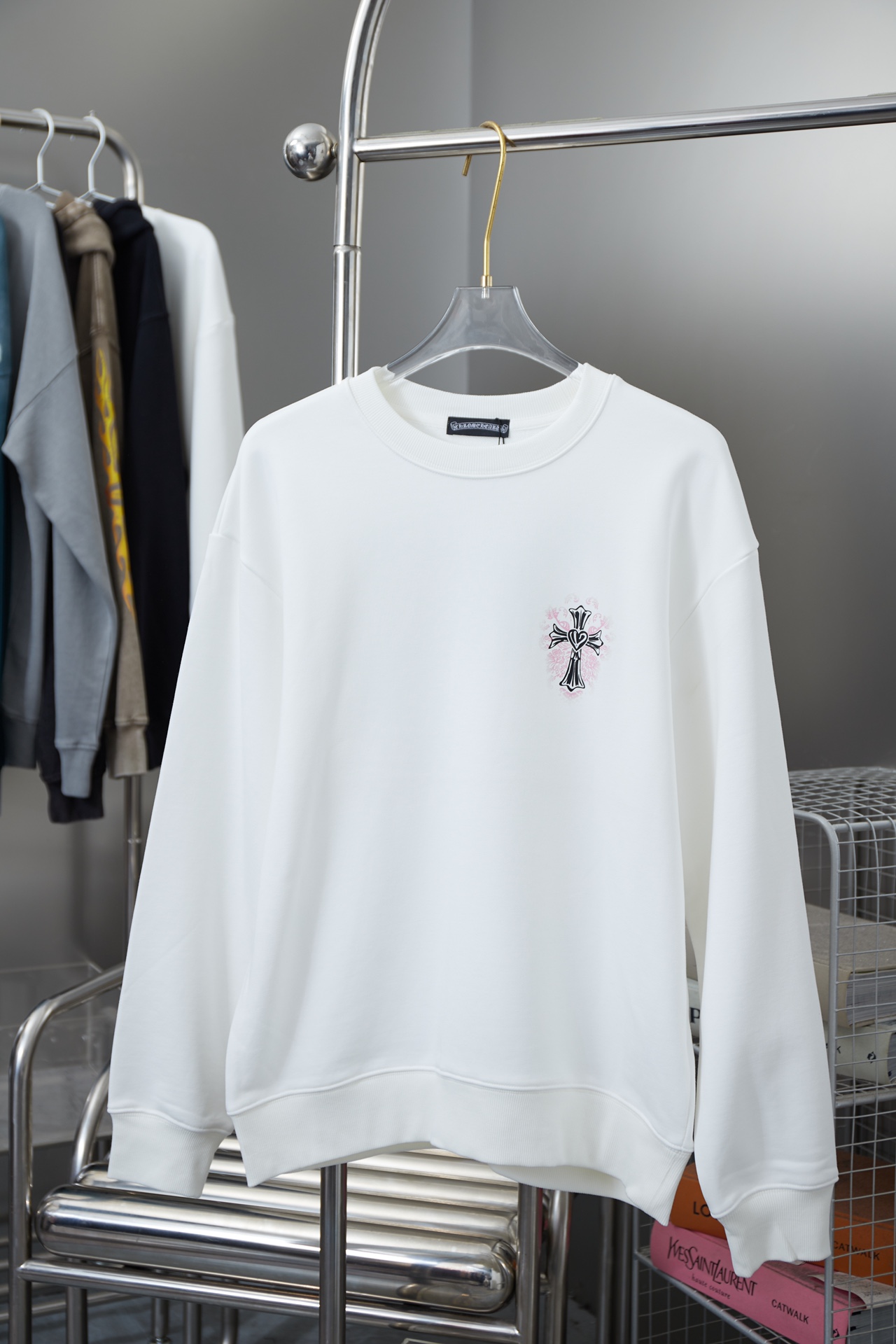 72_Chrome Heart Crewneck