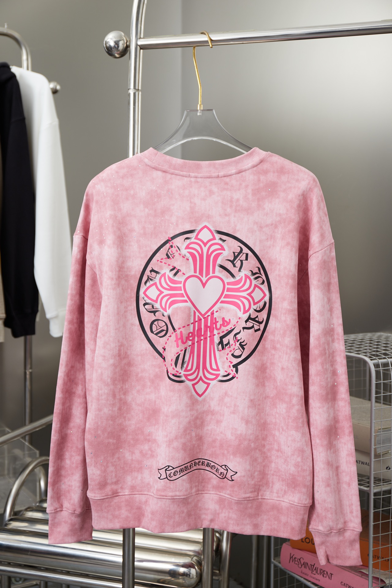 102_Chrome Heart Crewneck