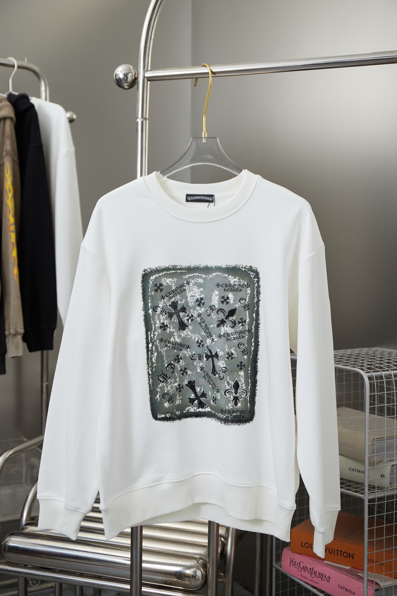 78_Chrome Heart Crewneck