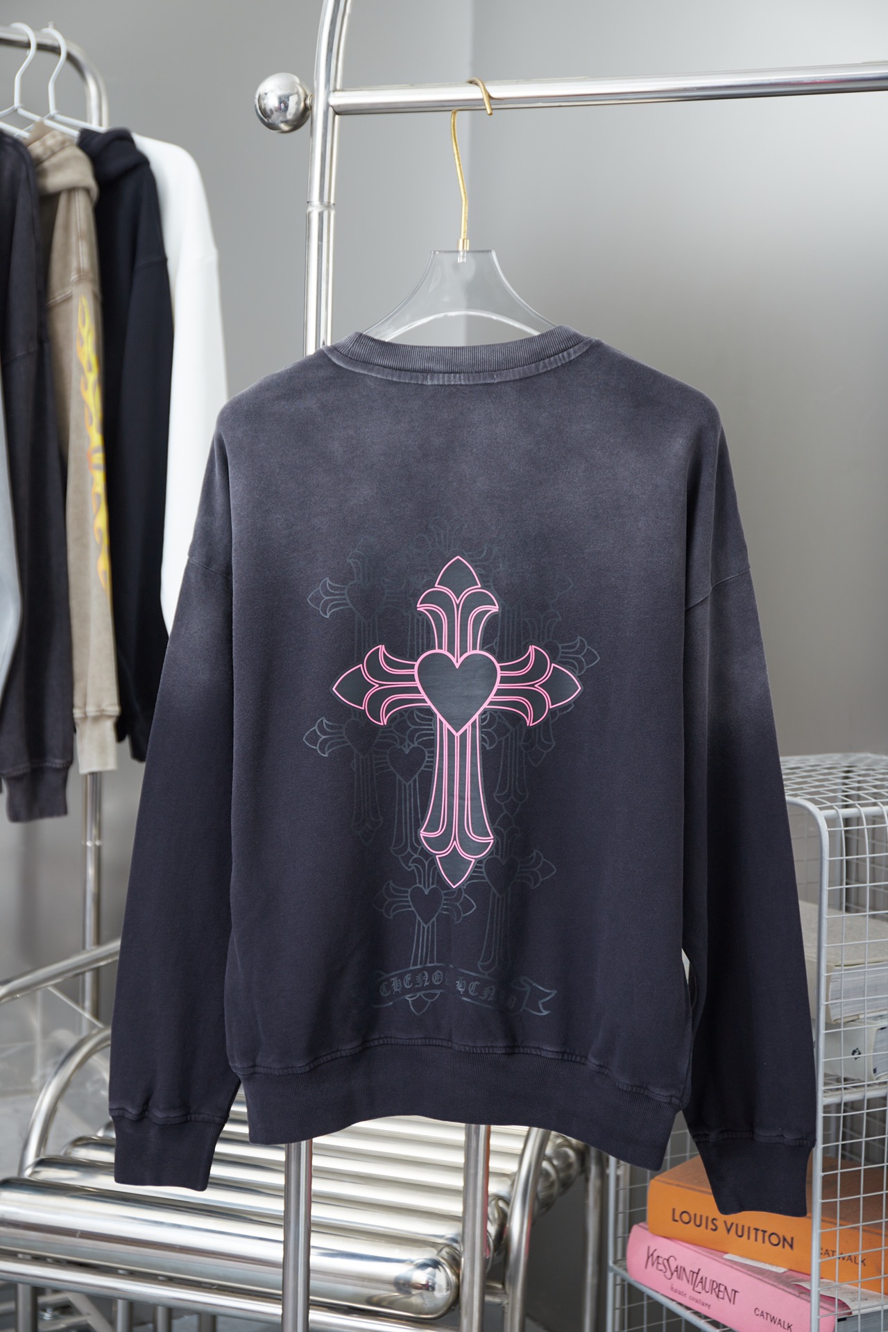 84_Chrome Heart Crewneck