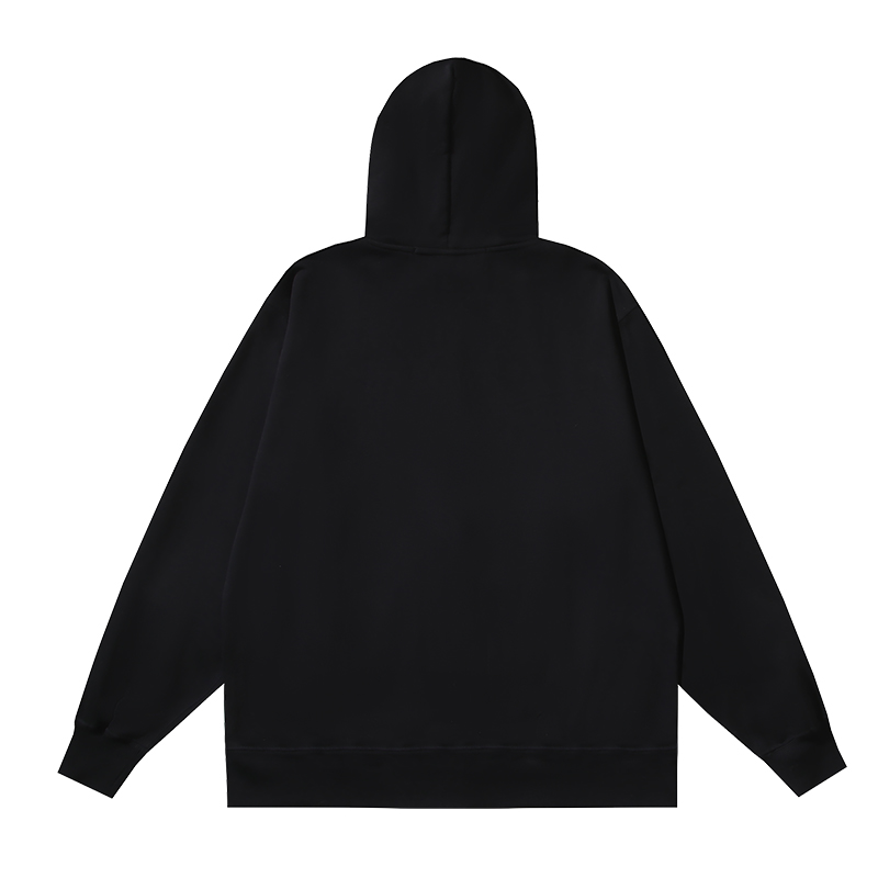 106_146 Off White Hoodie With Ziper