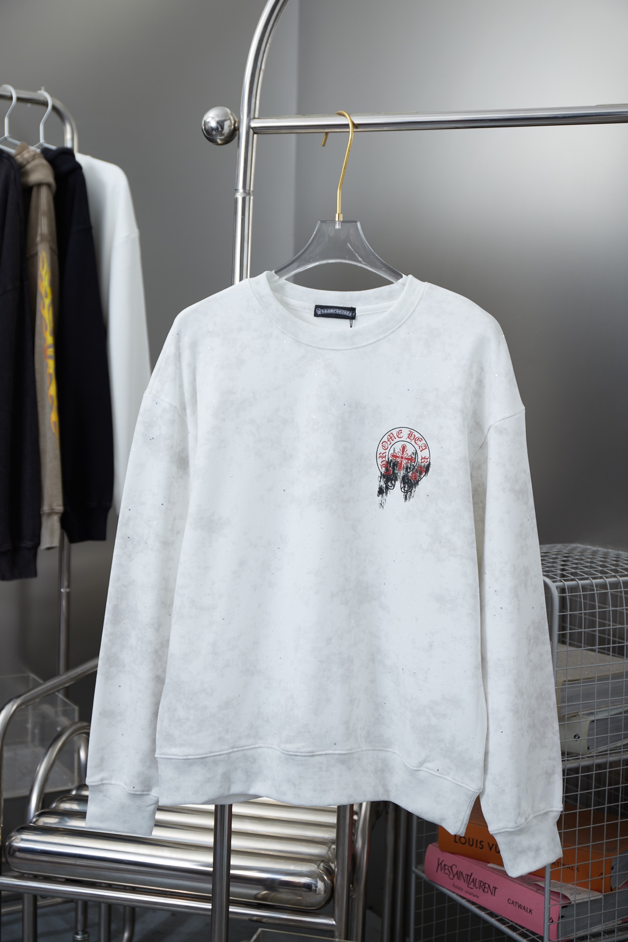 96_Chrome Heart Crewneck