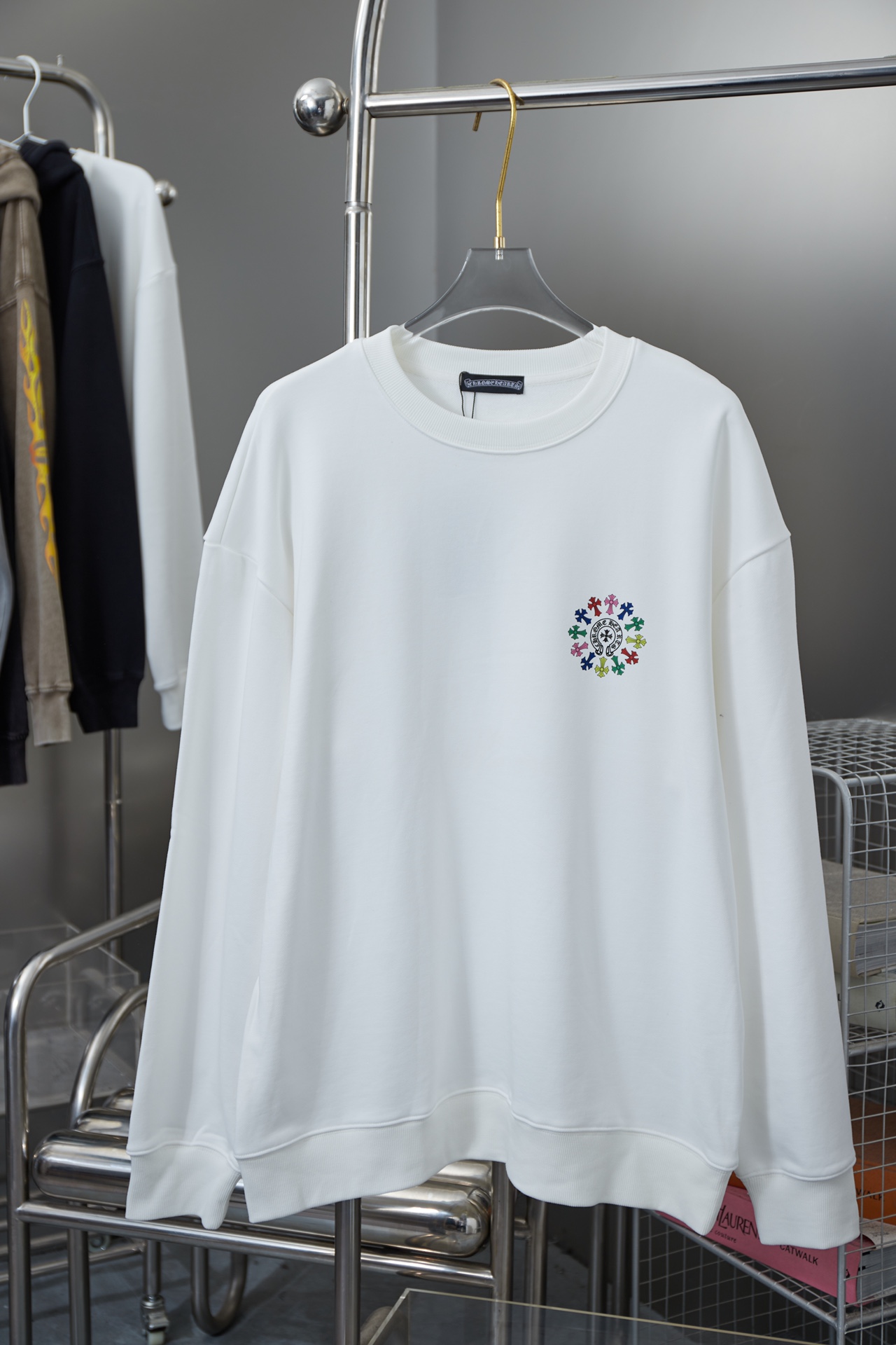 76_Chrome Heart Crewneck