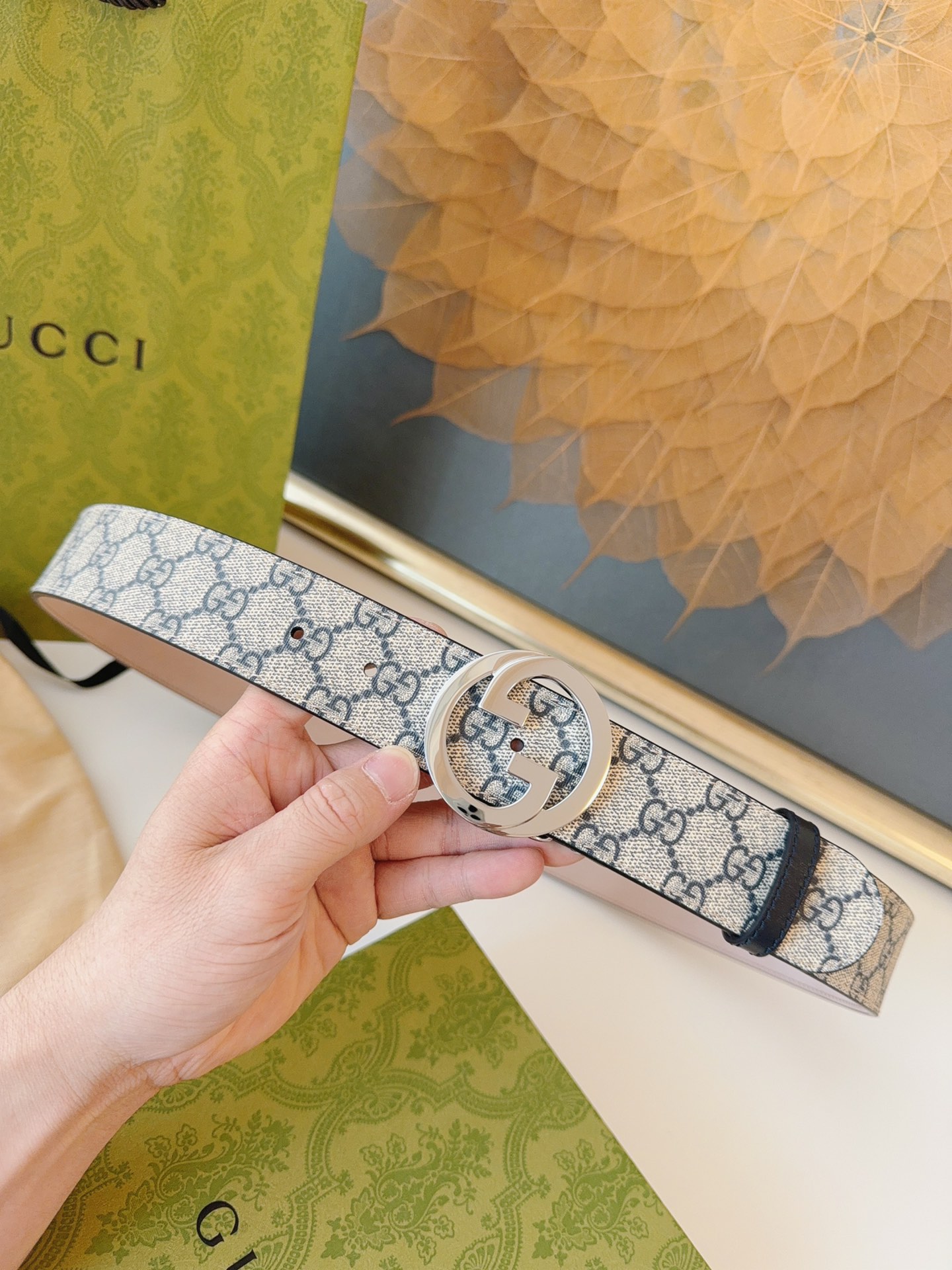 90_Gucci Belt