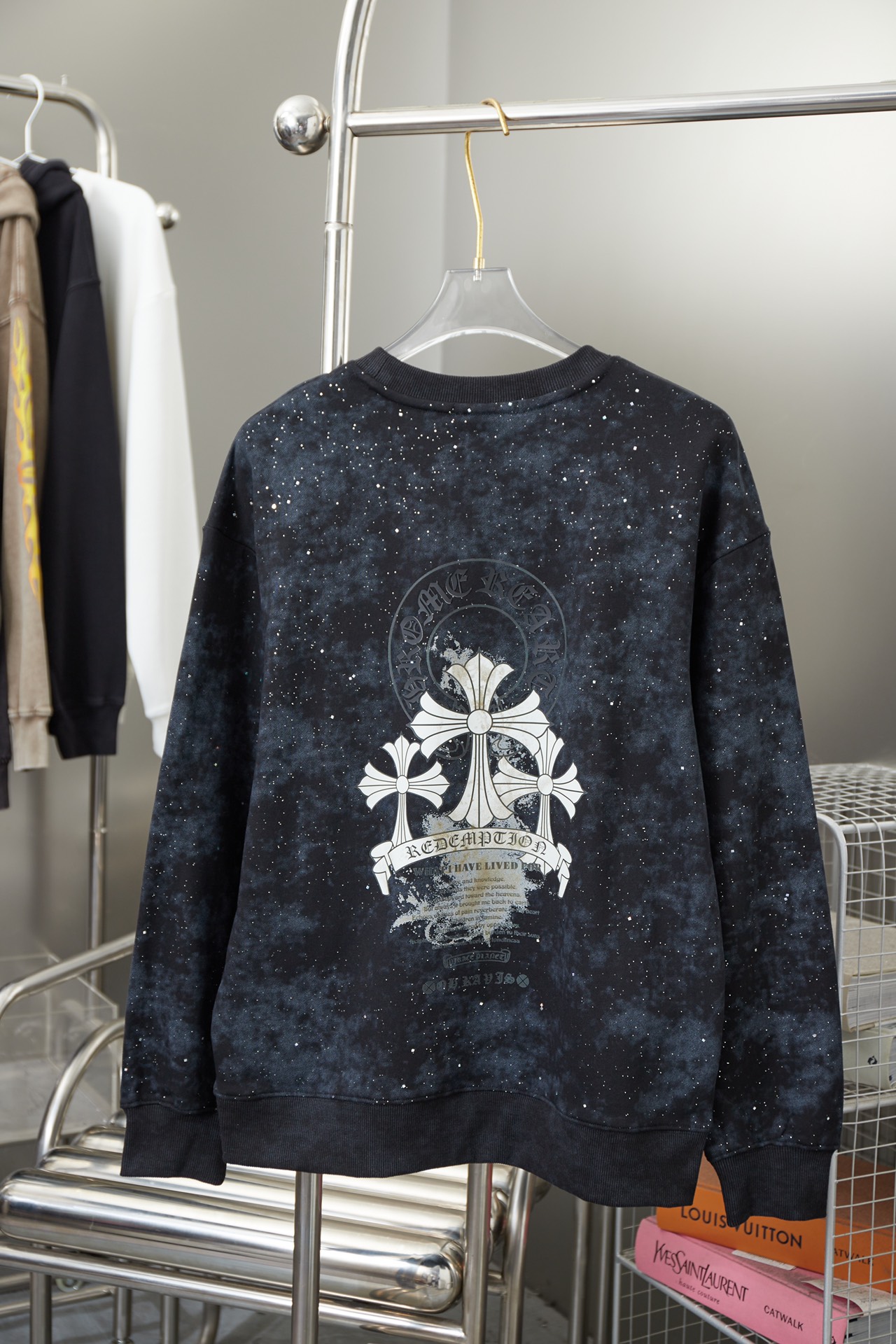 94_Chrome Heart Crewneck