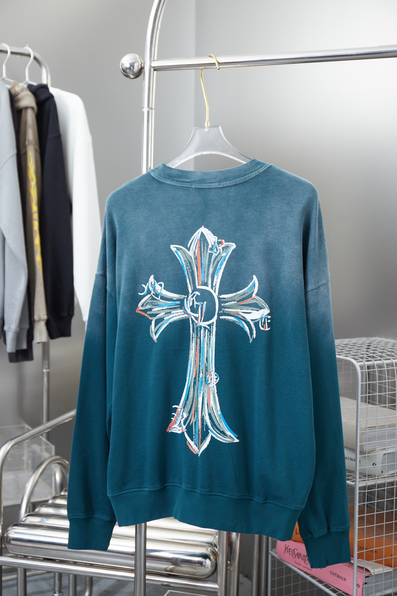 90_Chrome Heart Crewneck