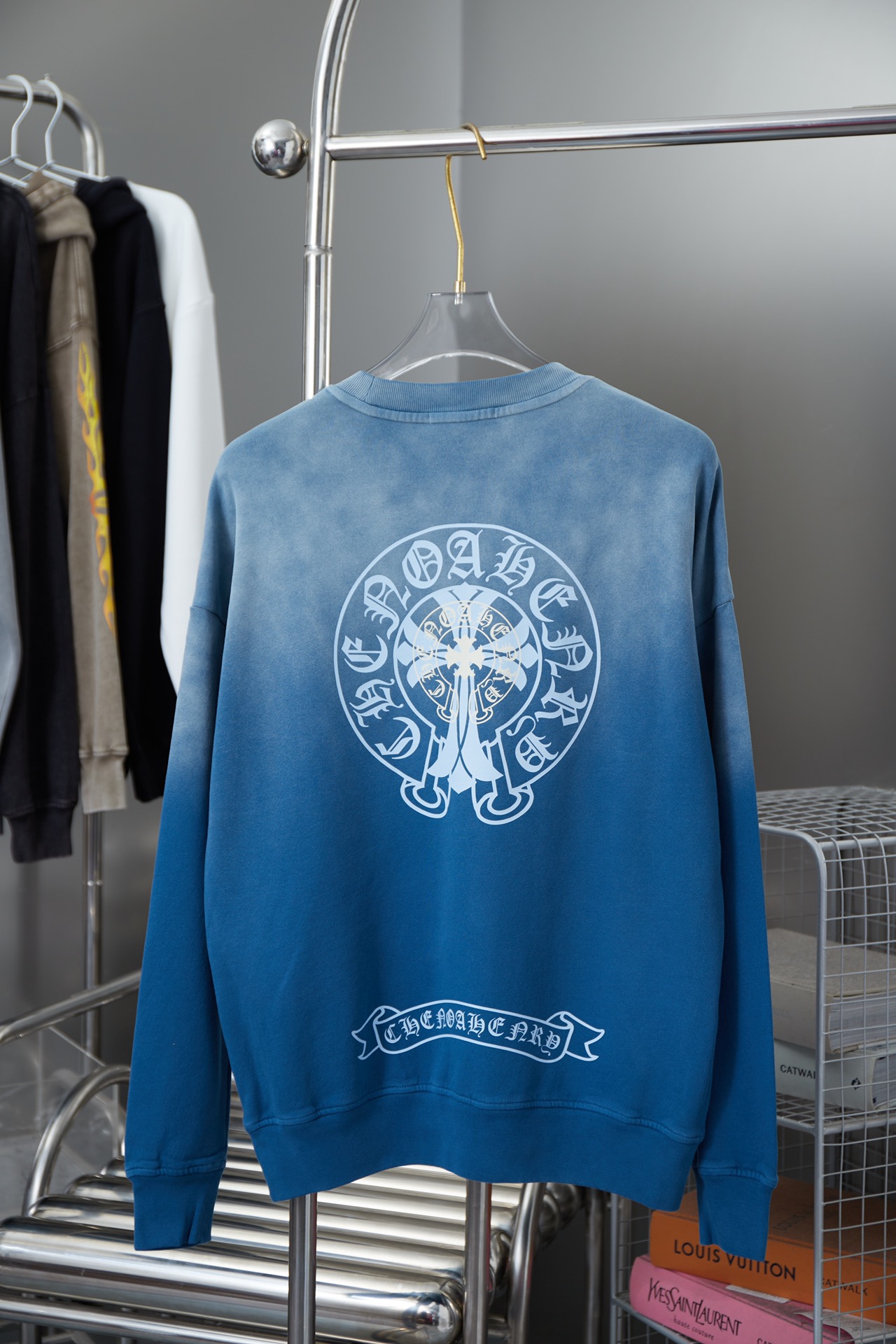 85_Chrome Heart Crewneck