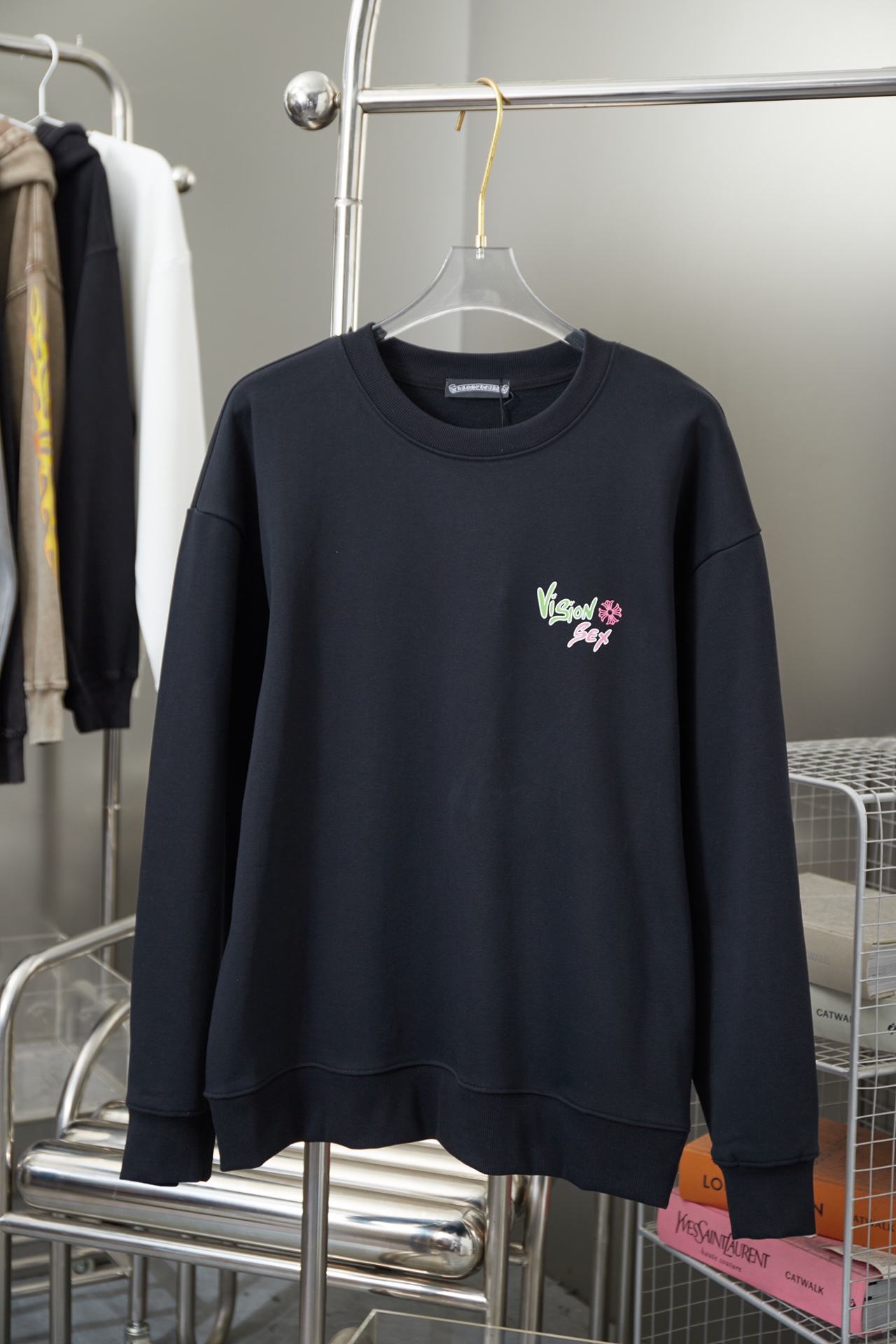 71_Chrome Heart Crewneck