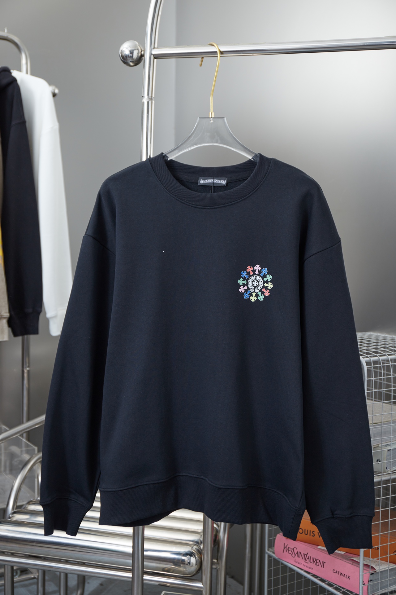 77_Chrome Heart Crewneck