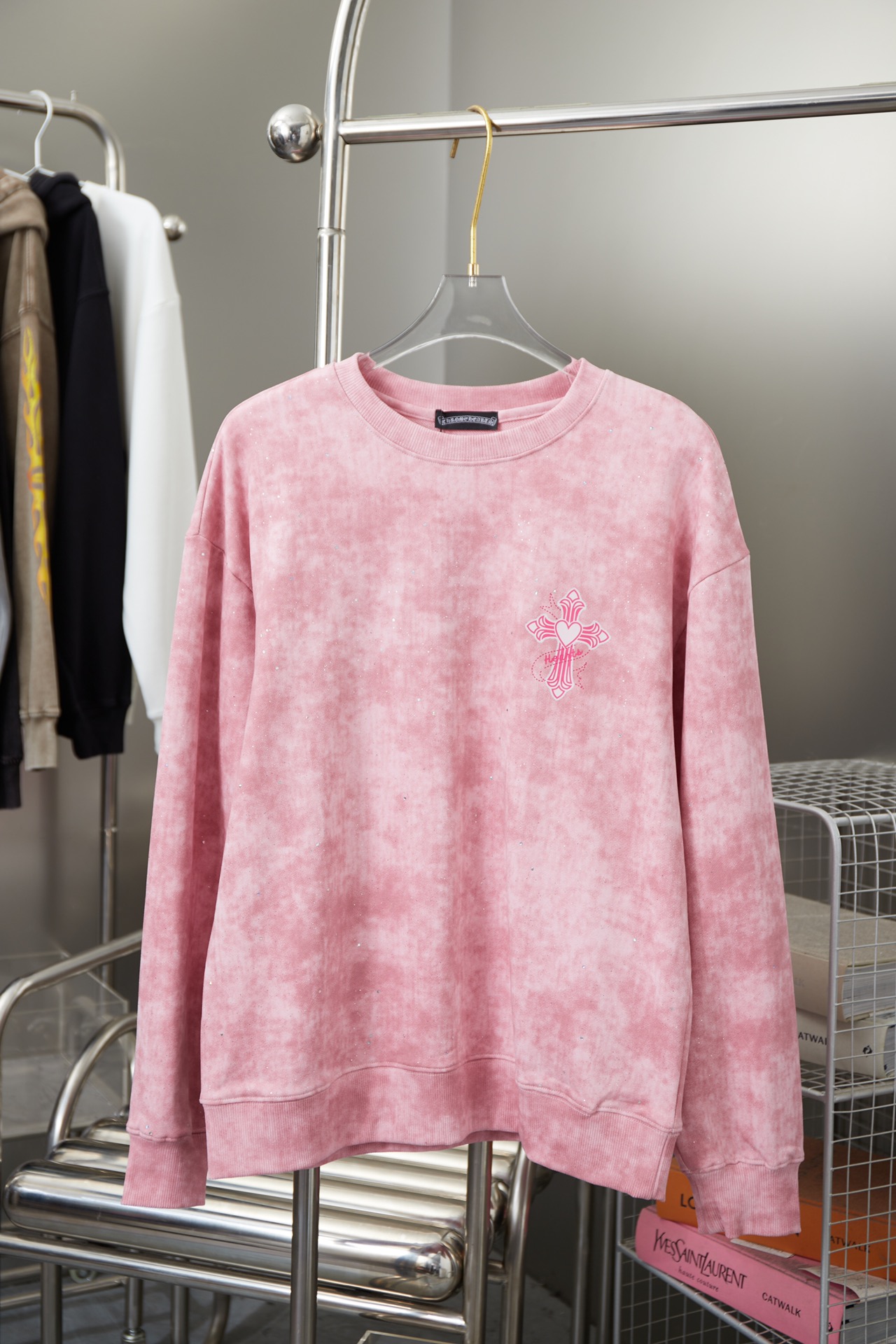 102_Chrome Heart Crewneck