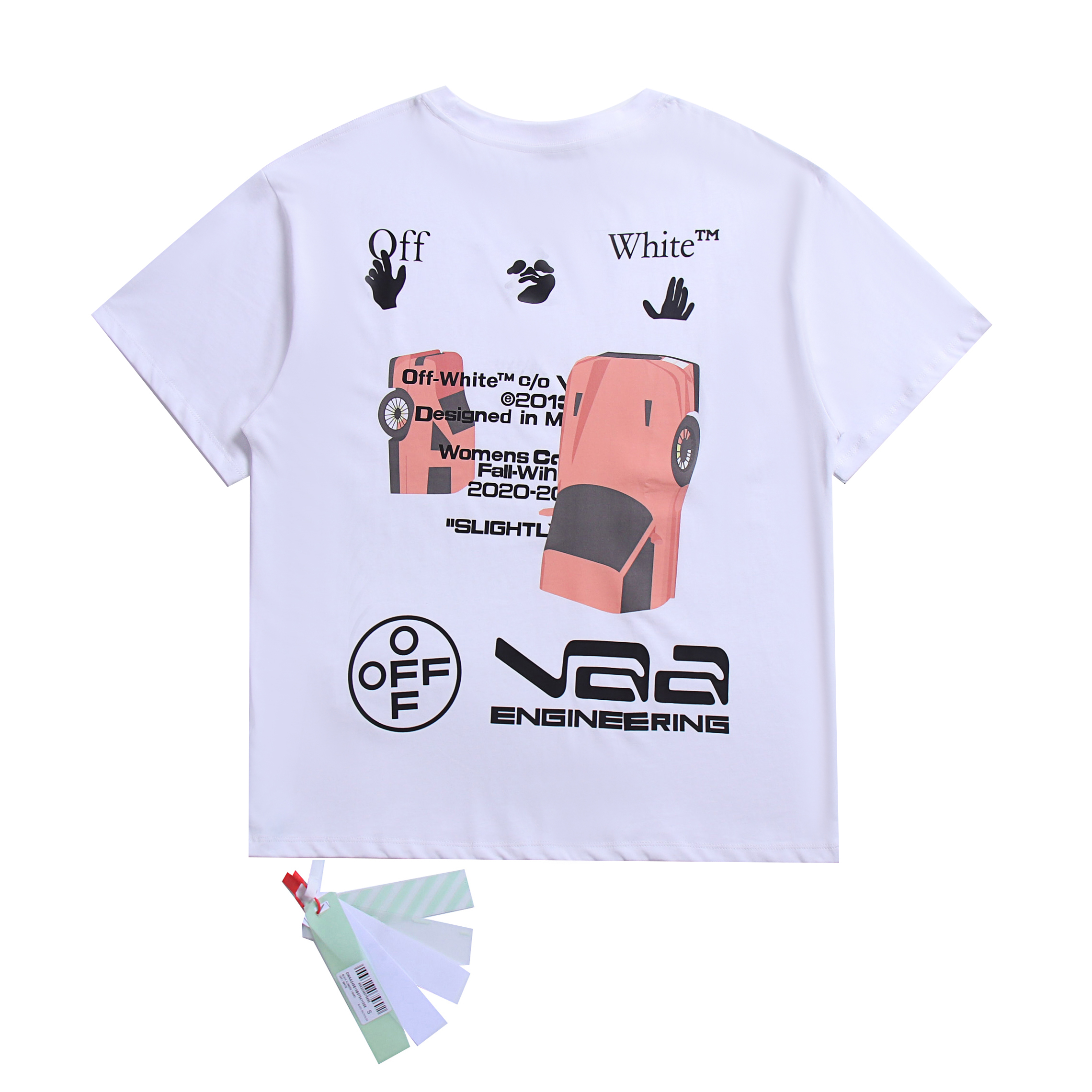 107_2110 Off-White T-shirt 2 Colors
