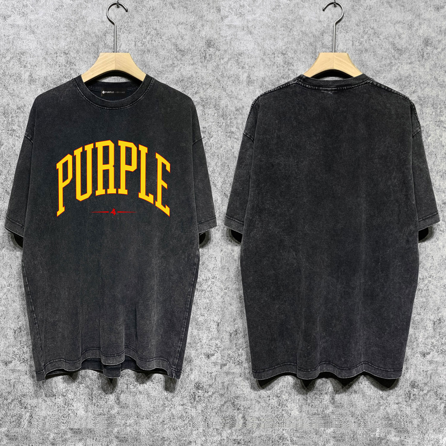 12_Purple Brand T-shirt 2 Colors