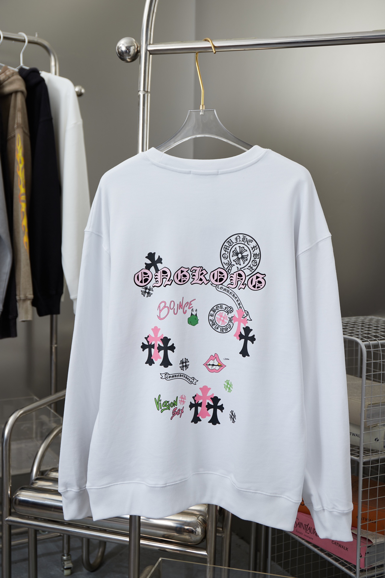 70_Chrome Heart Crewneck