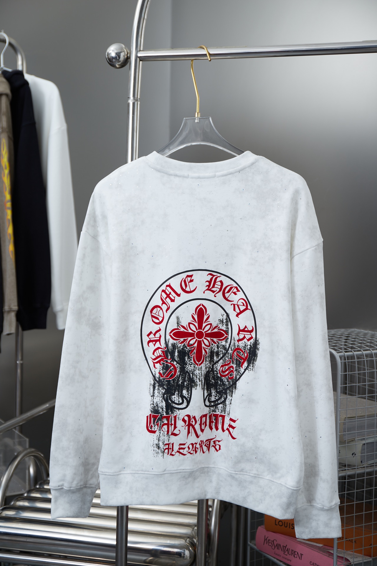 96_Chrome Heart Crewneck
