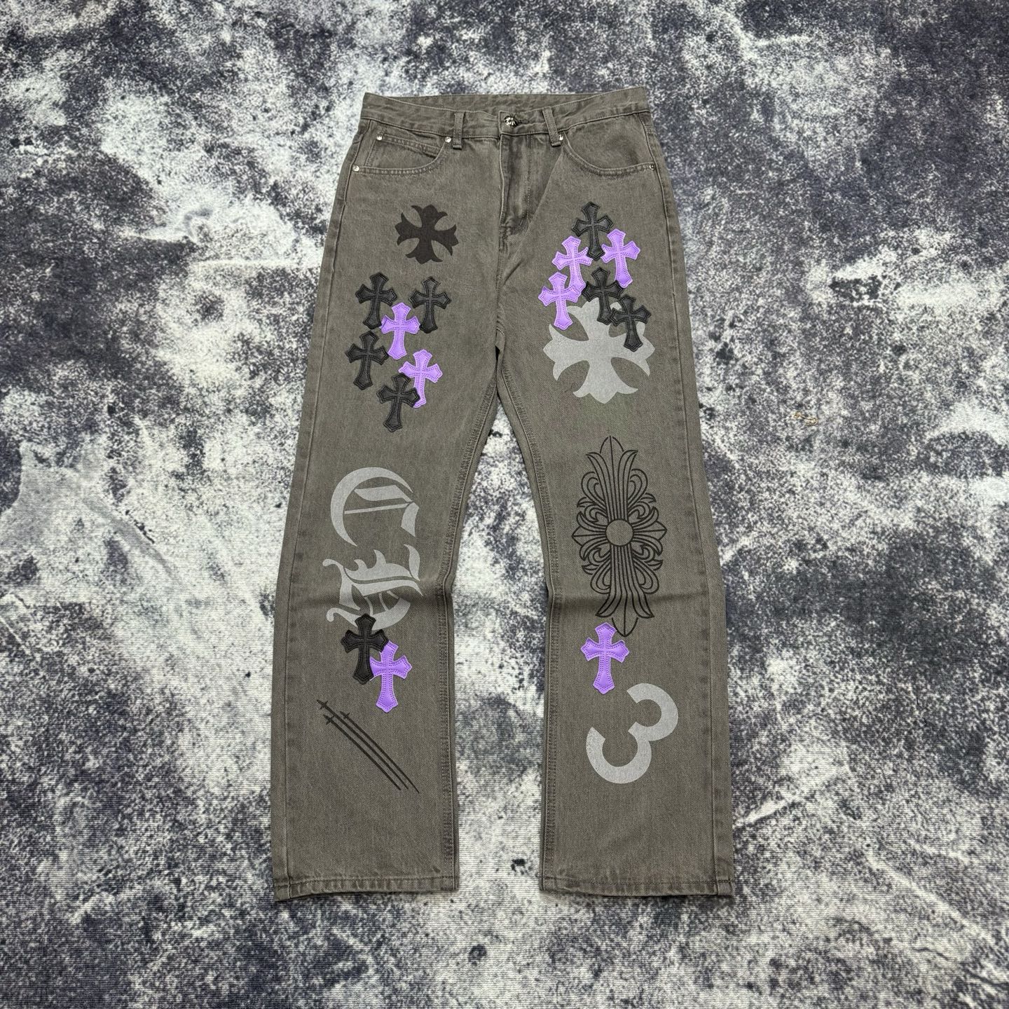 44_Chrome Heart Jeans