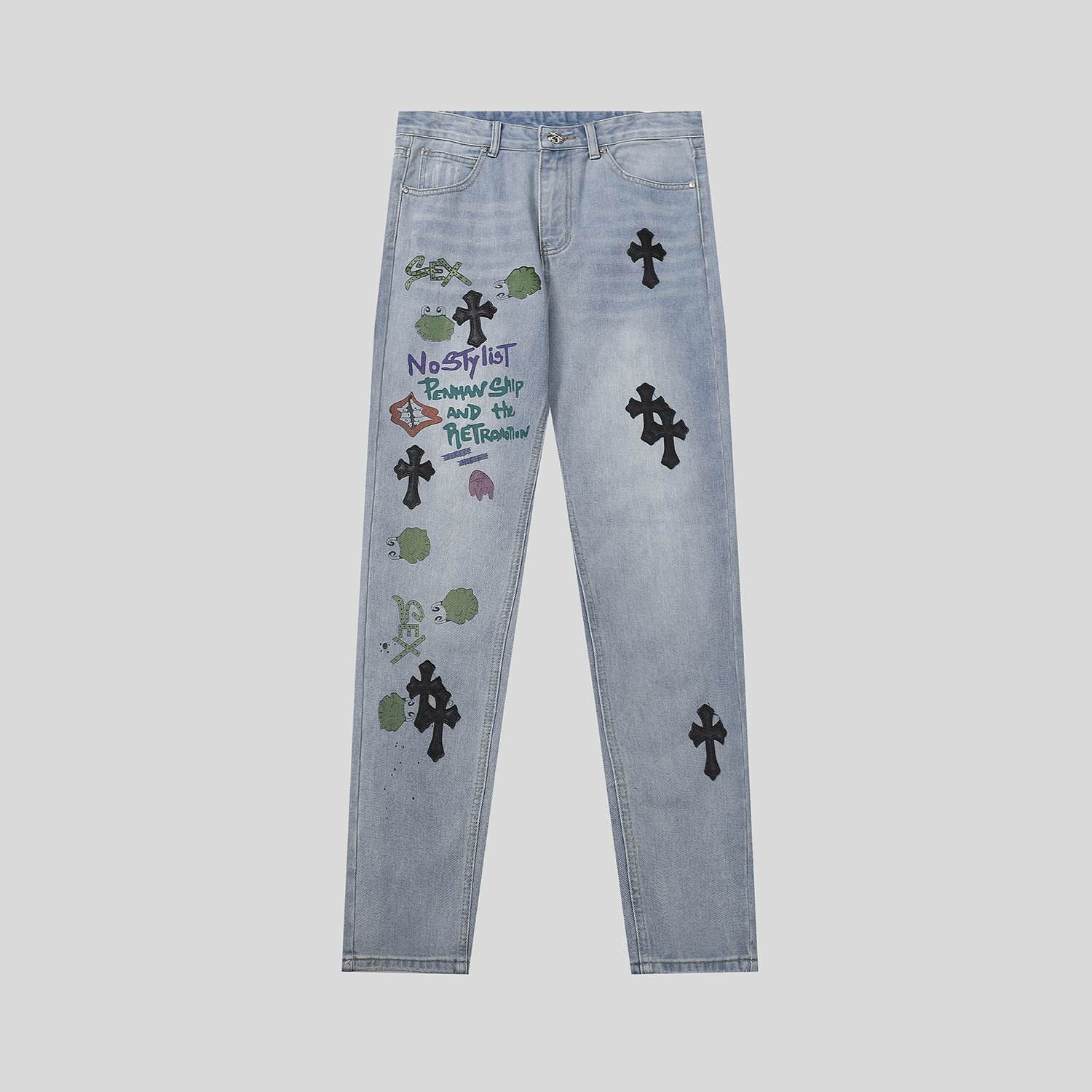 115_Chrome Heart Jeans