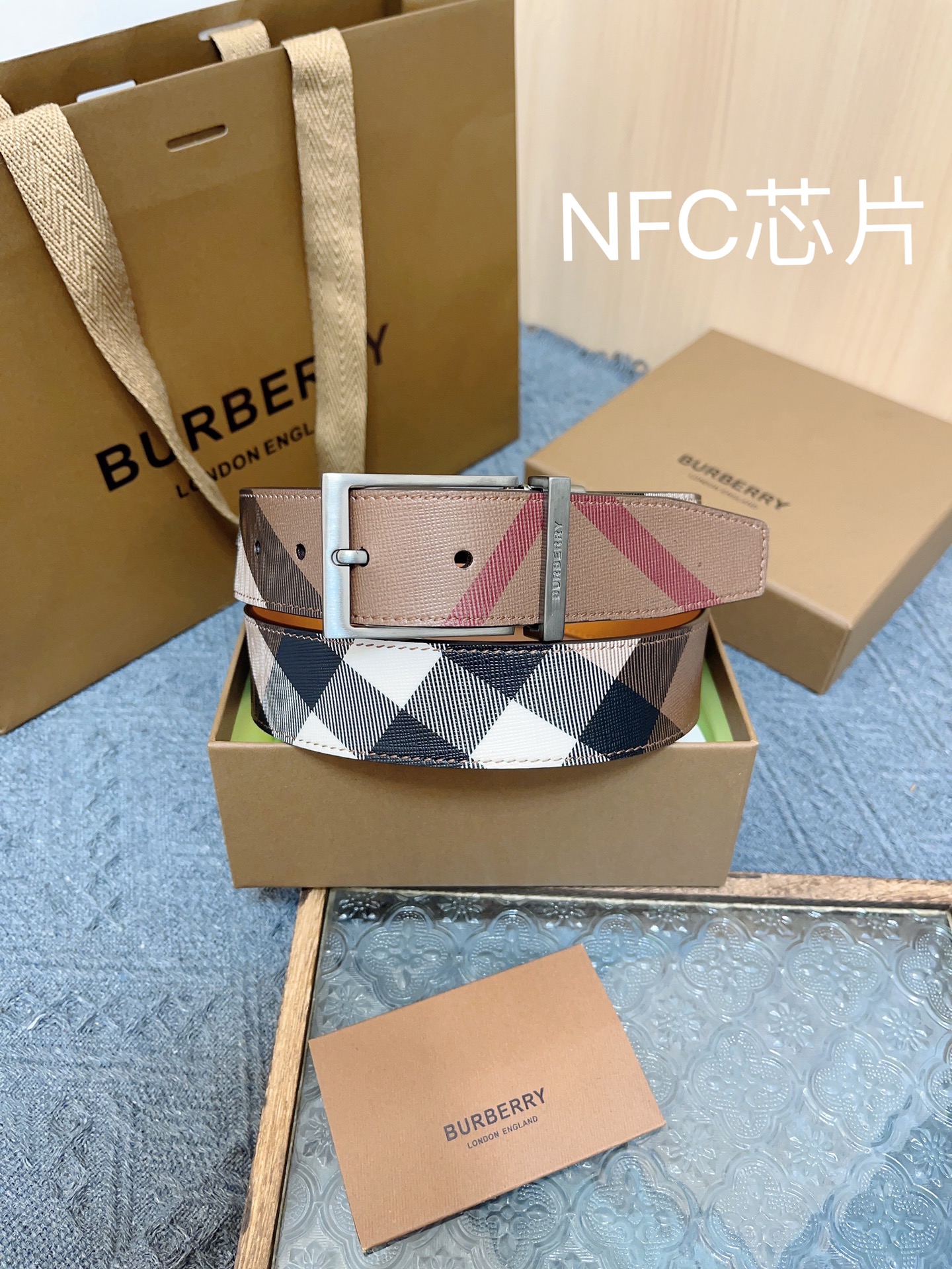 88_Burberry Belt