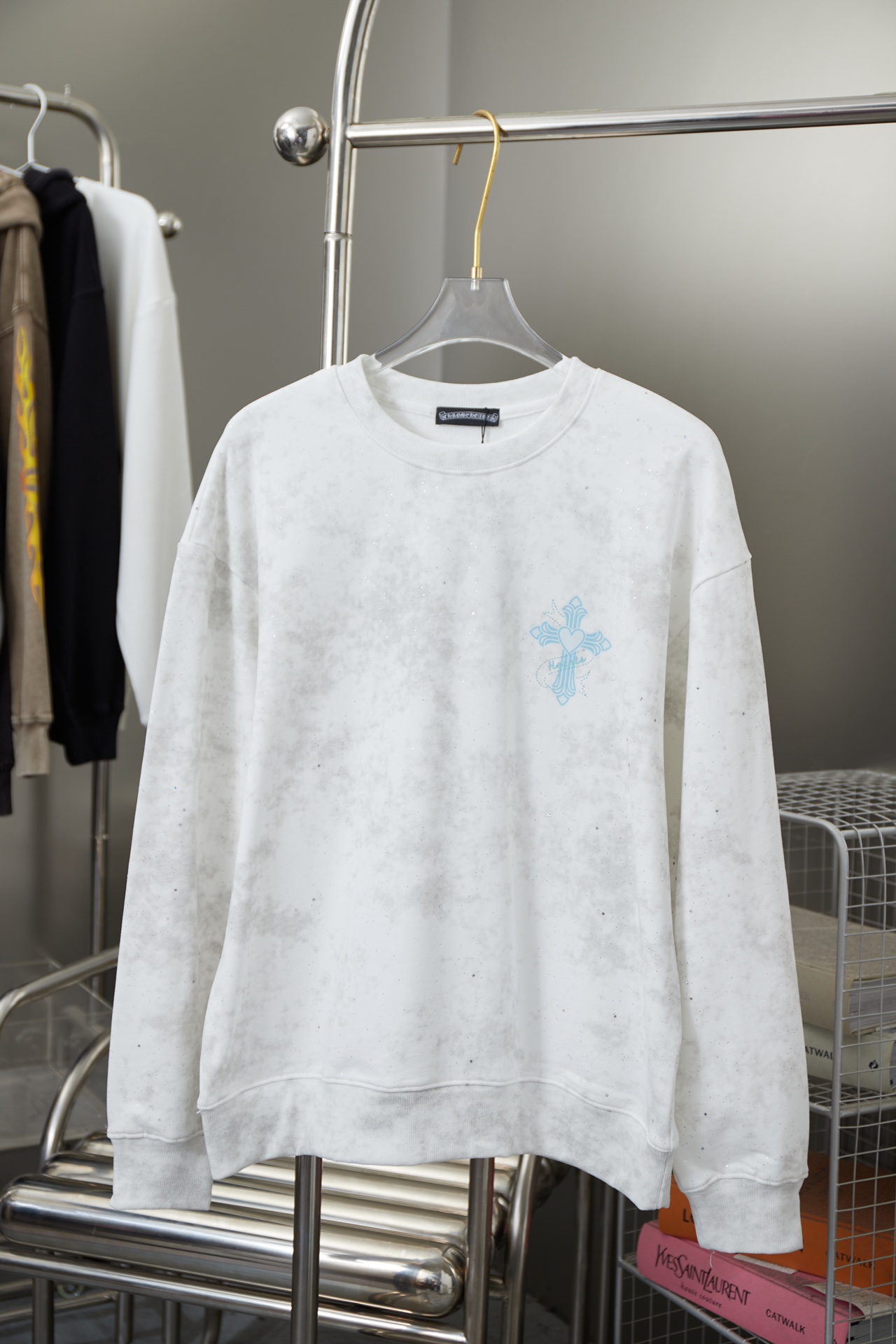 100_Chrome Heart Crewneck