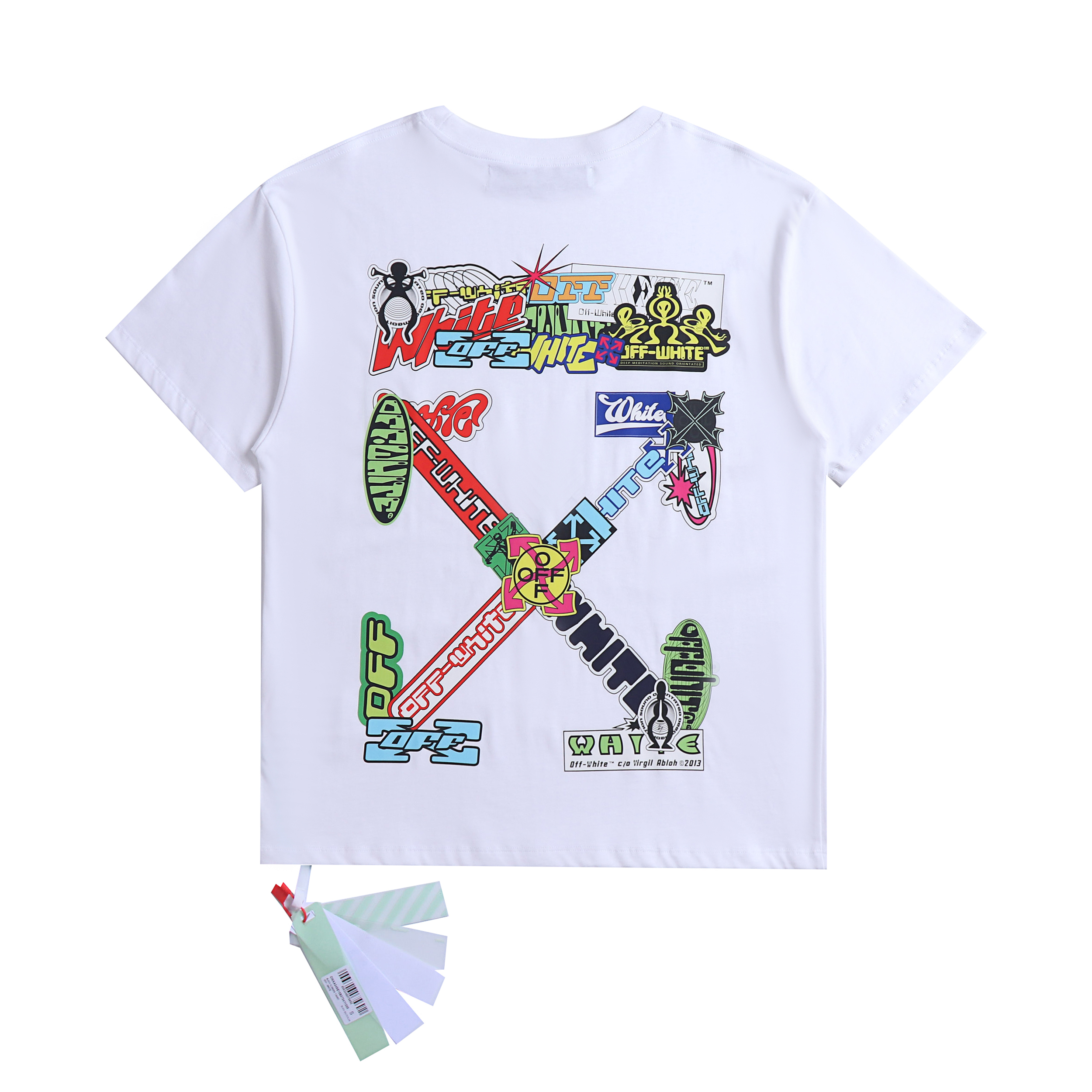 54_2097 Off-White T-shirt 2 Colors