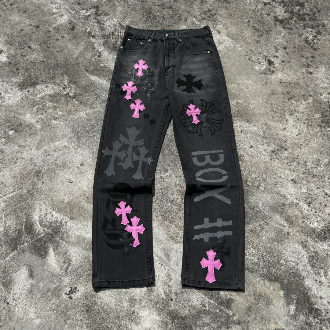 40_Chrome Heart Jeans